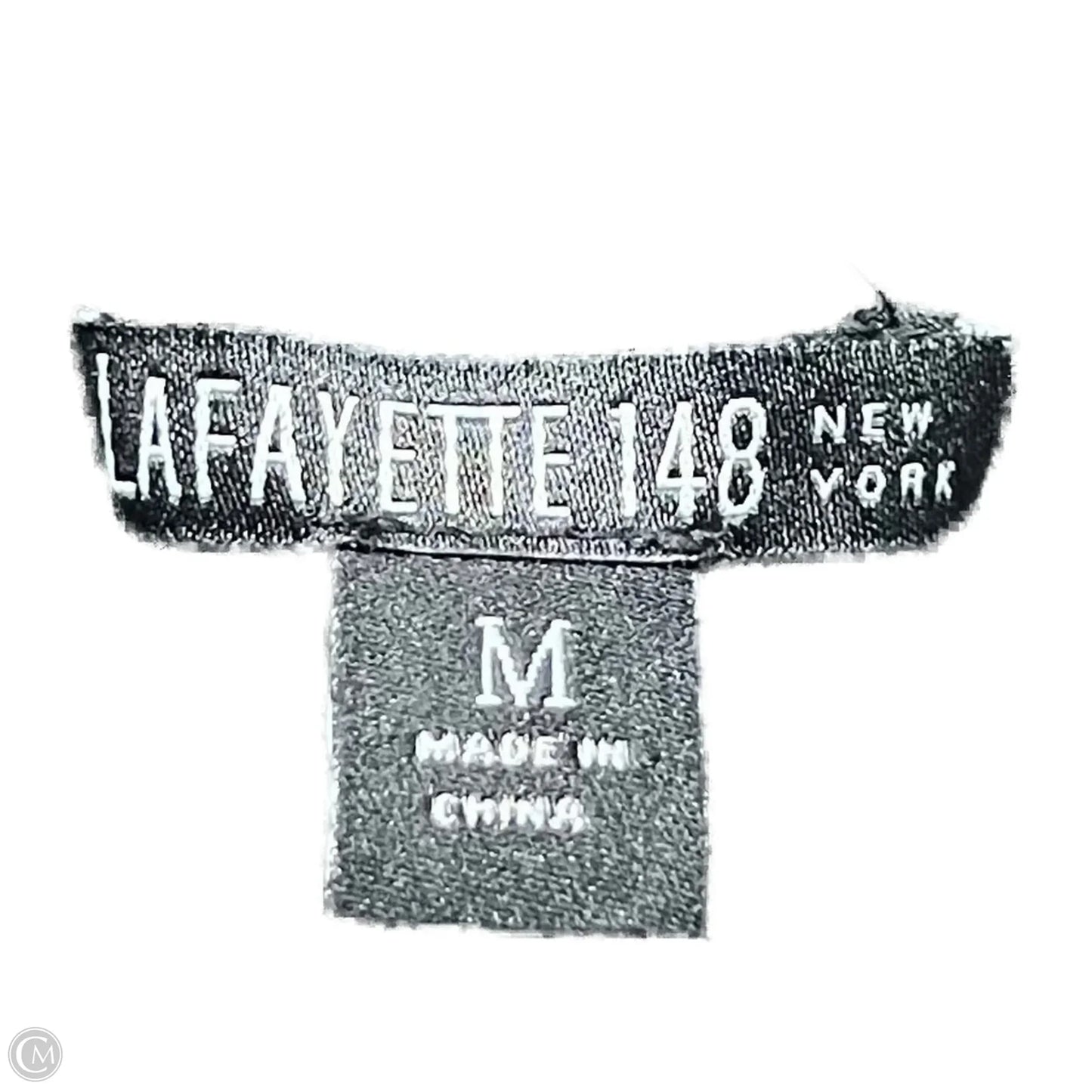 Top Sleeveless Designer By Lafayette 148 In Black, Size: M