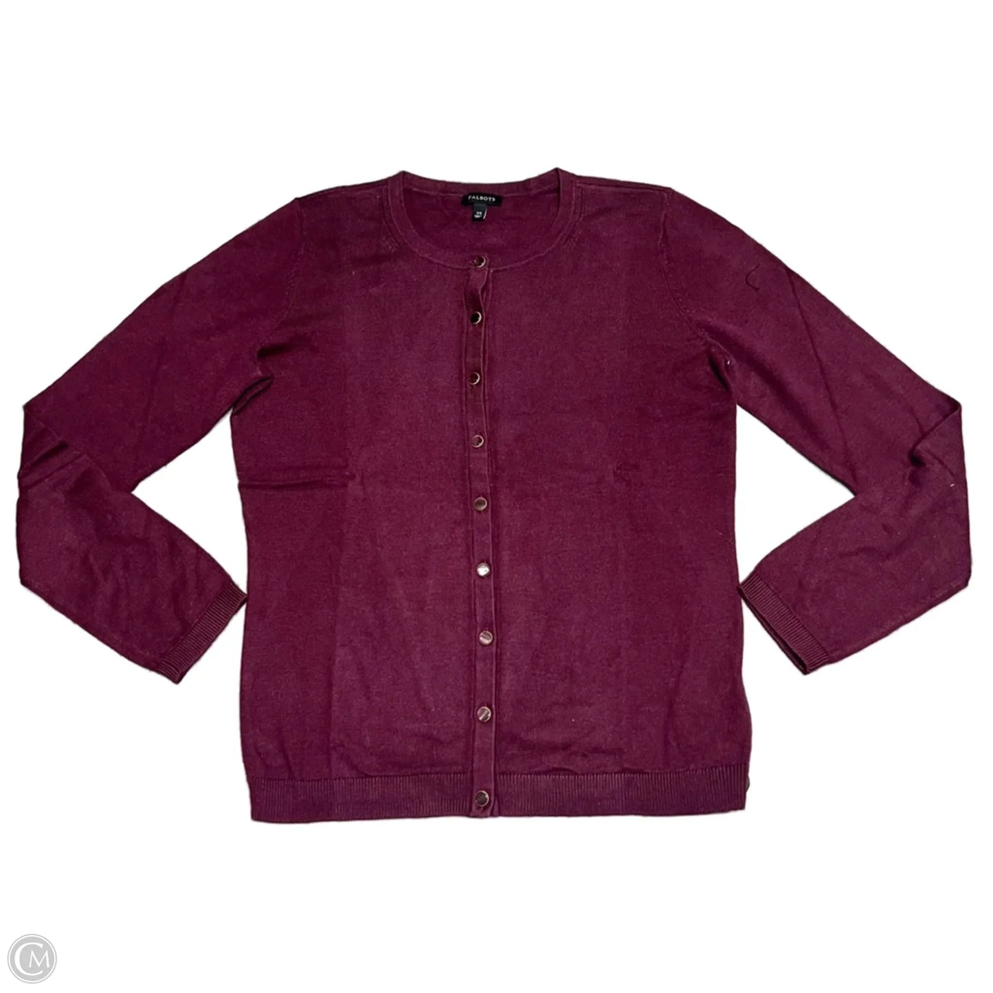 Sweater By Talbots In Maroon, Size: Mp