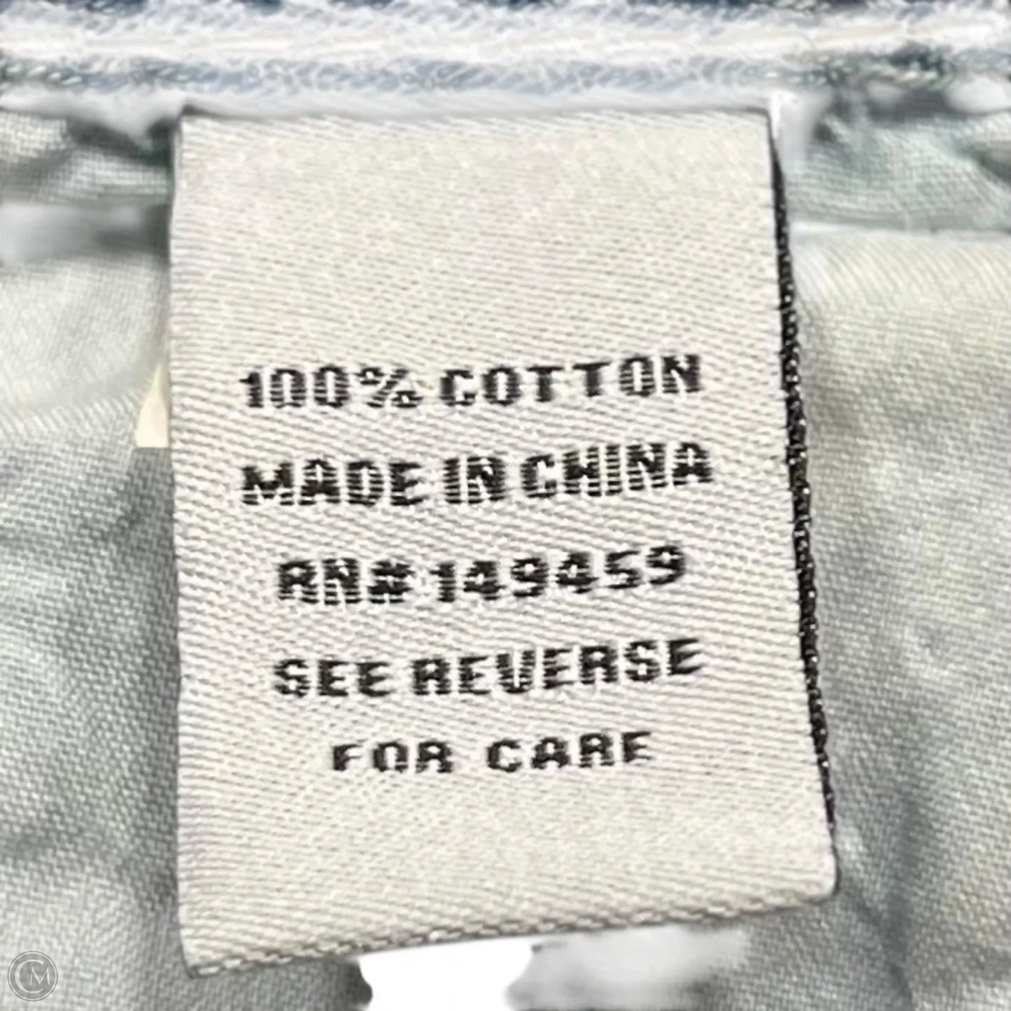 Jeans Boot Cut By Ashely Mason In Blue Denim, Size: 12