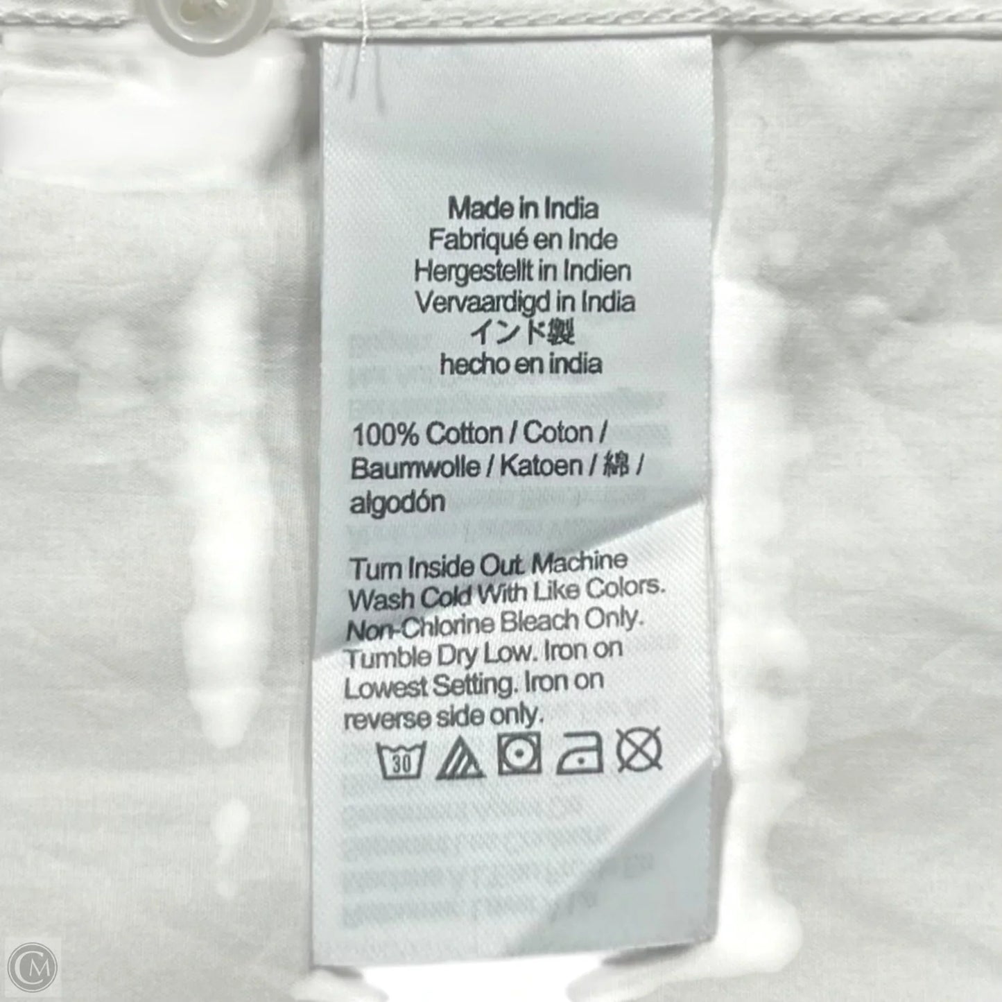 Top Long Sleeve By J. Crew In White, Size: L