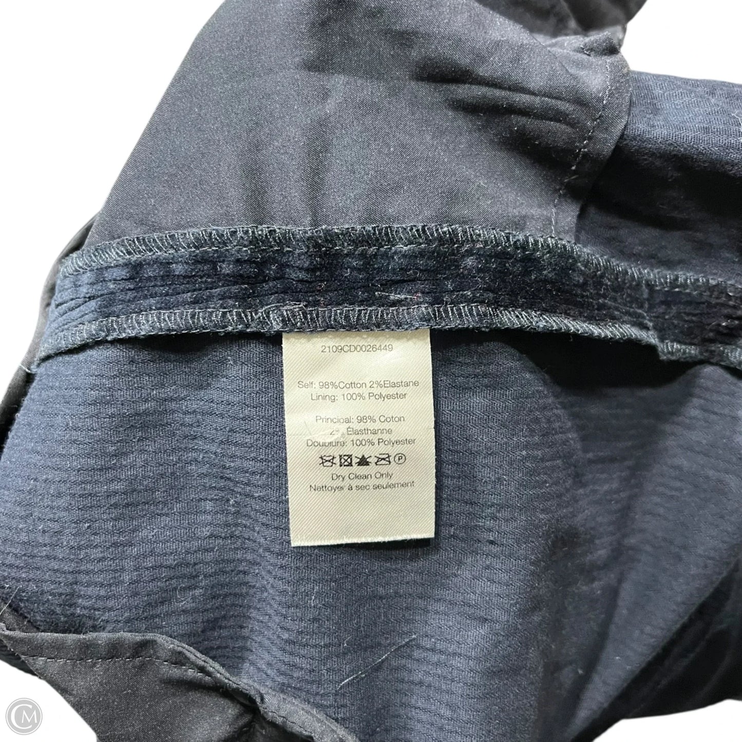 Pants Corduroy By Veronica Beard In Blue, Size: 16