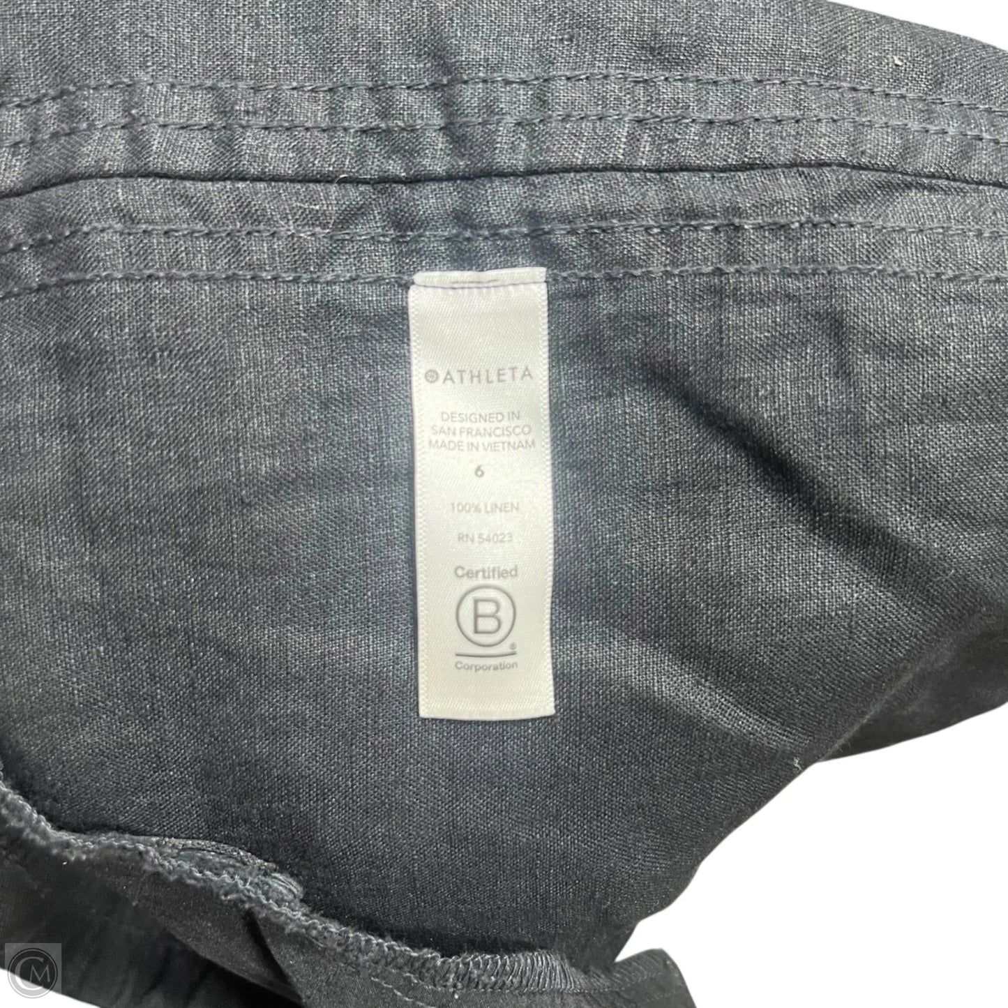 Pants Linen By Athleta In Black, Size: 6