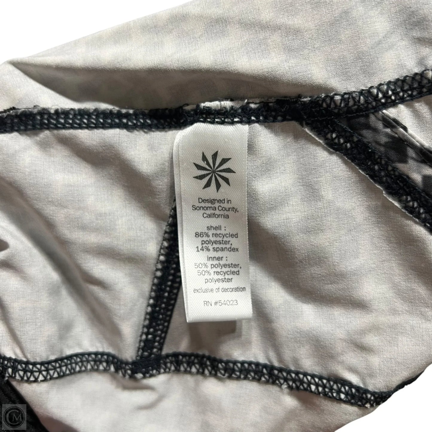 Athletic Shorts By Athleta In Black & White, Size: Xs