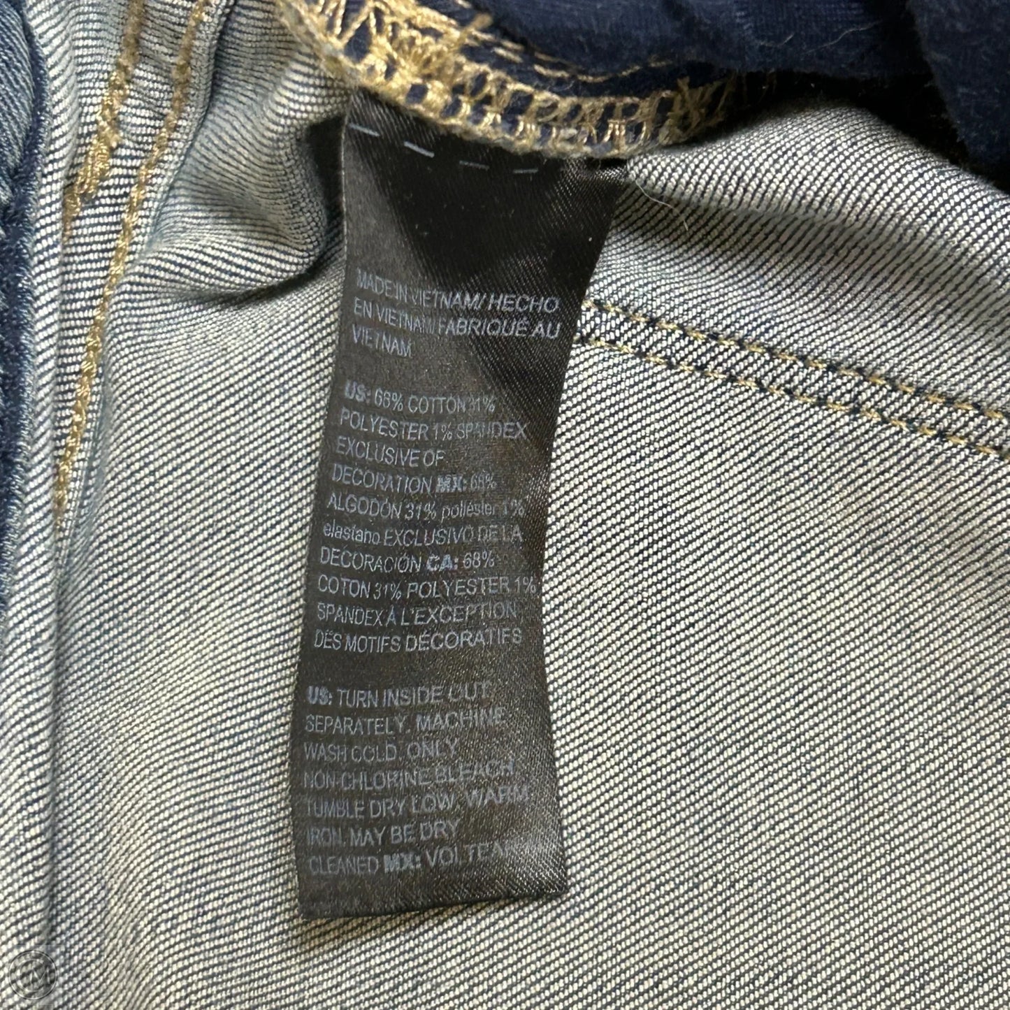 Jeans Skinny By White House Black Market In Blue Denim, Size: 0