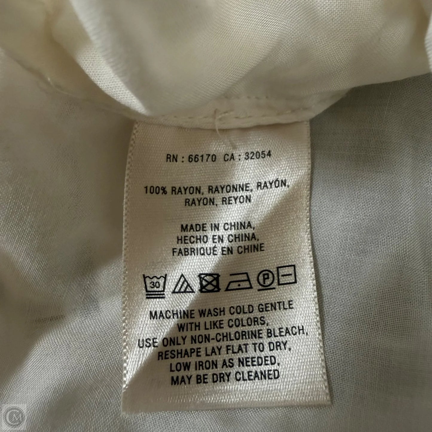 Top Long Sleeve By Maeve In Cream, Size: Xs