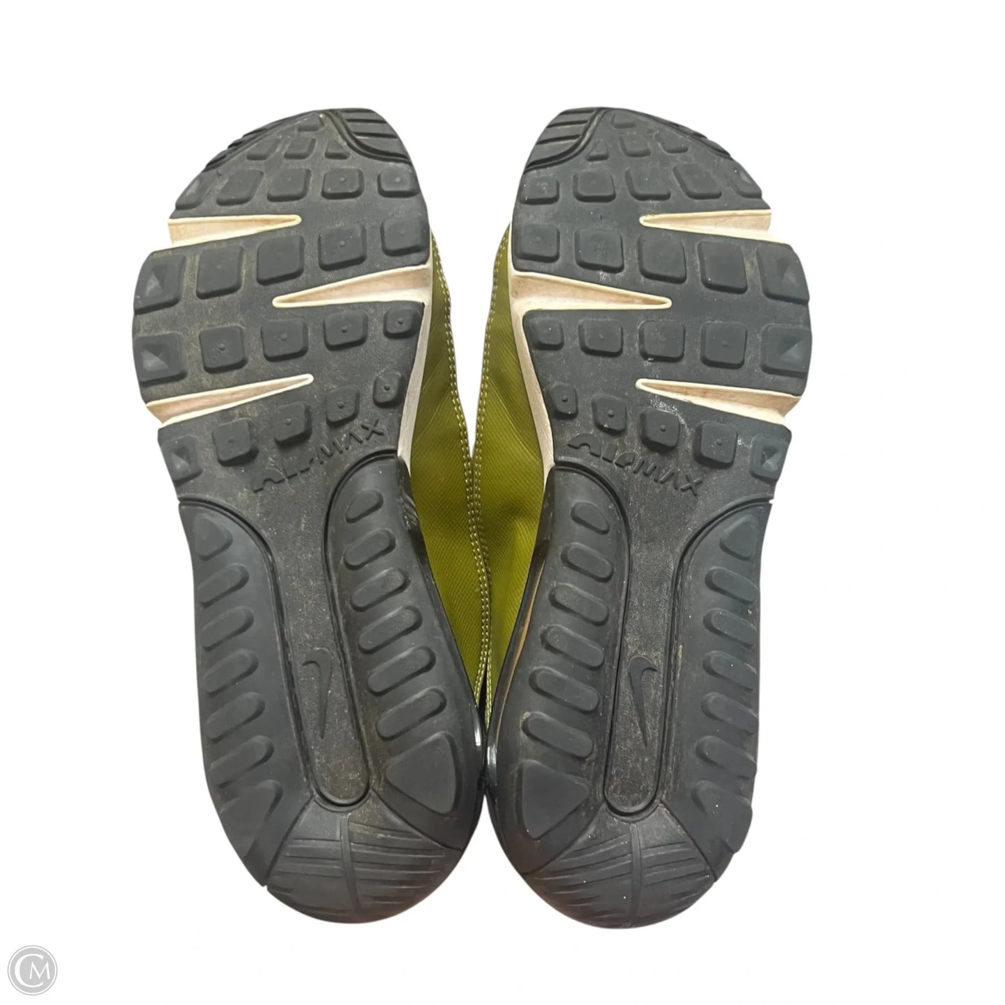 Shoes Athletic By Nike In Green & Orange, Size: 8