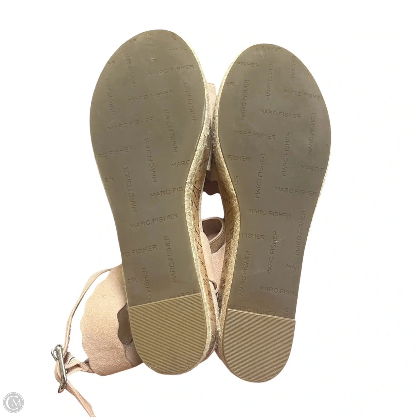 Sandals Heels Platform By Marc Fisher In Pink, Size: 8.5