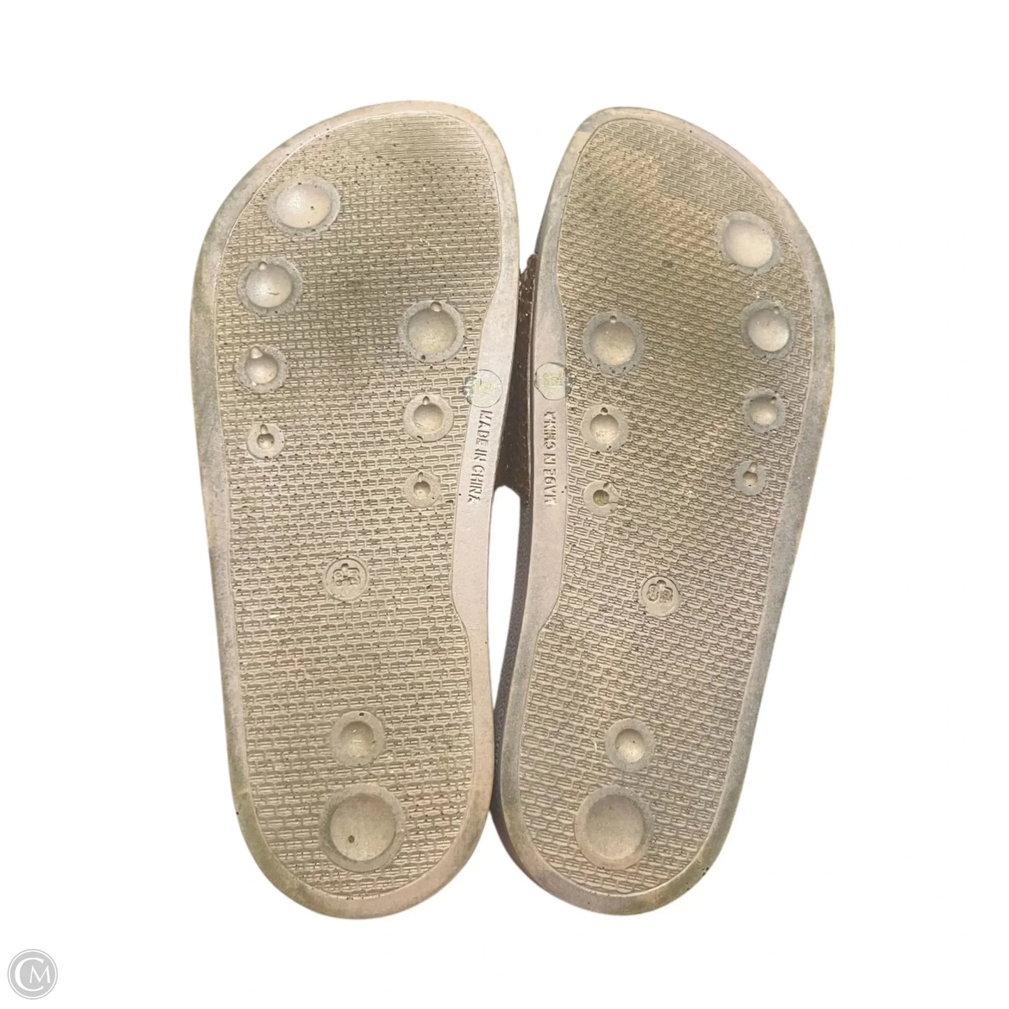 Sandals Flats By Inc In Rose Gold, Size: 8