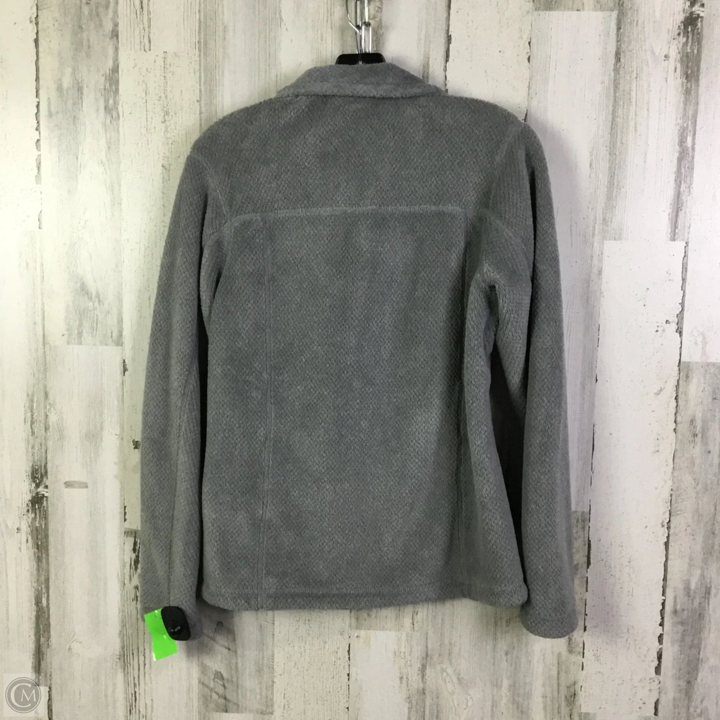 Sweatshirt Collar By Patagonia In Grey, Size: M