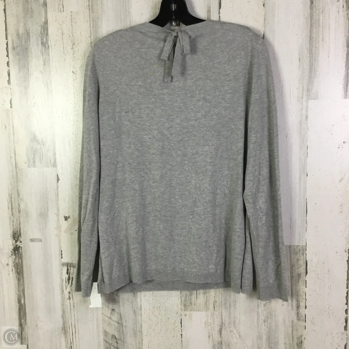 Sweater By Talbots In Grey, Size: M