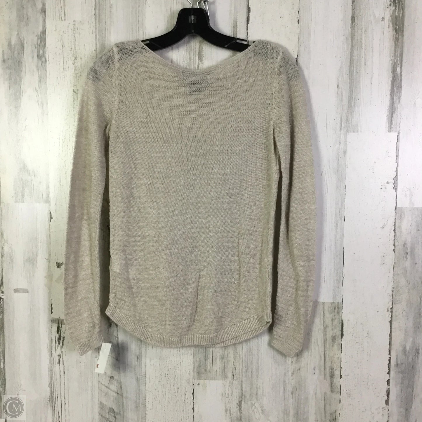 Sweater By Tahari By Arthur Levine In Beige, Size: Xs