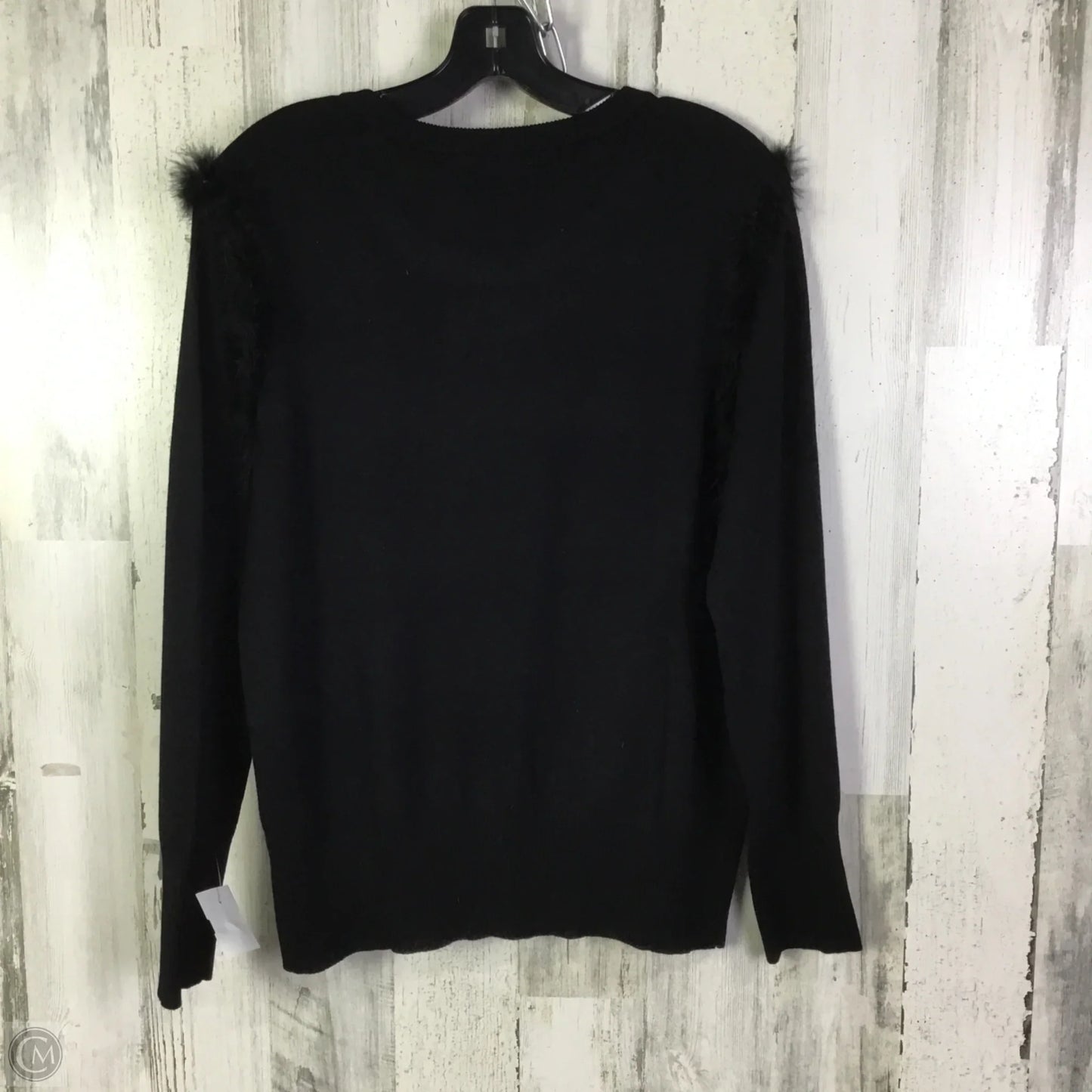 Sweater By Cato In Black, Size: L