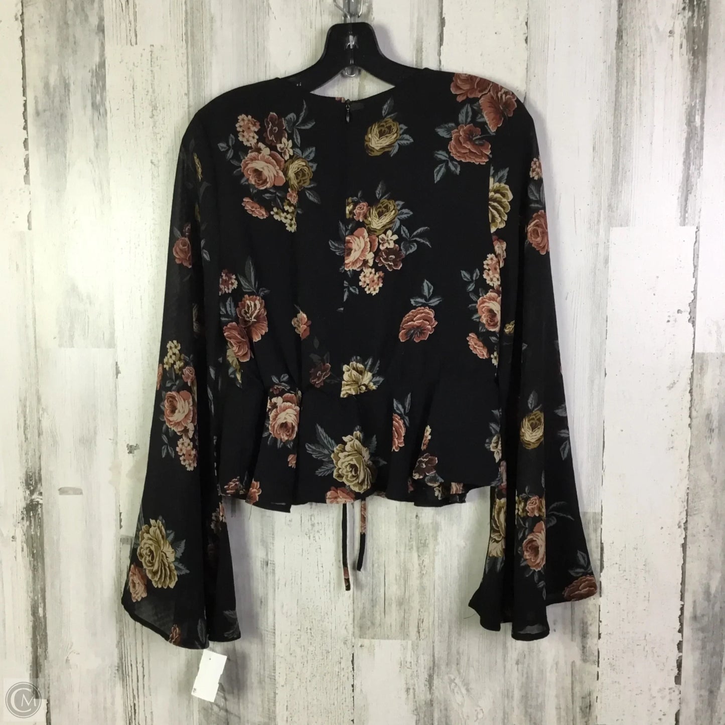 Top Long Sleeve By Altard State In Black, Size: S