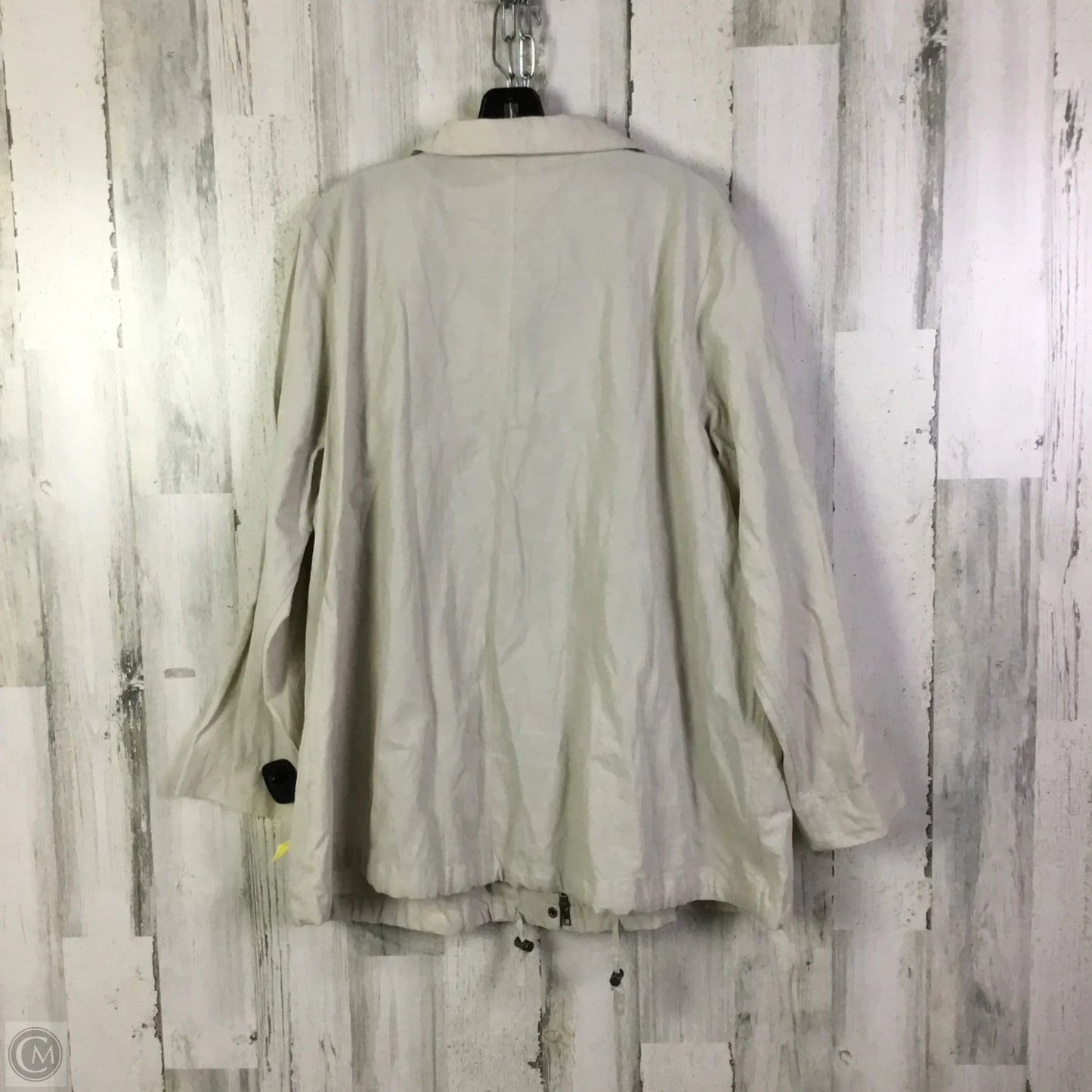 Jacket Other By Eileen Fisher In Grey, Size: 2x