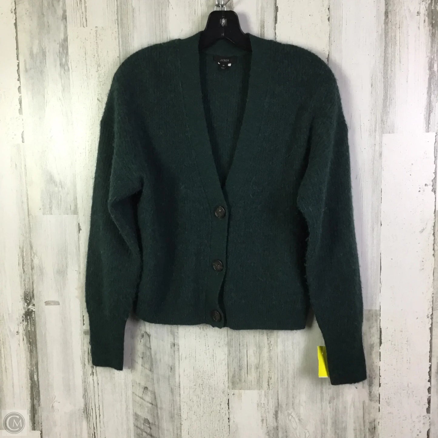Sweater Cardigan By J. Crew In Teal, Size: M