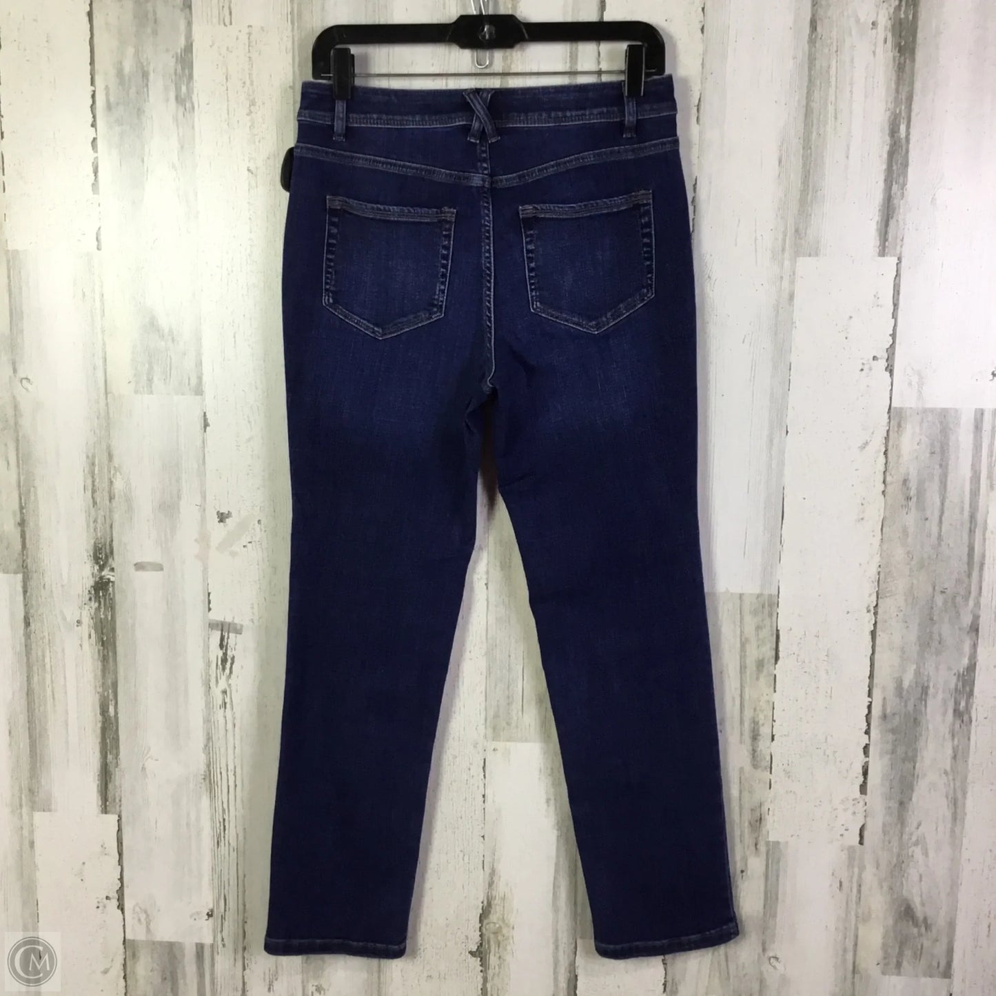 Jeans Straight By J. Jill In Blue Denim, Size: 4p