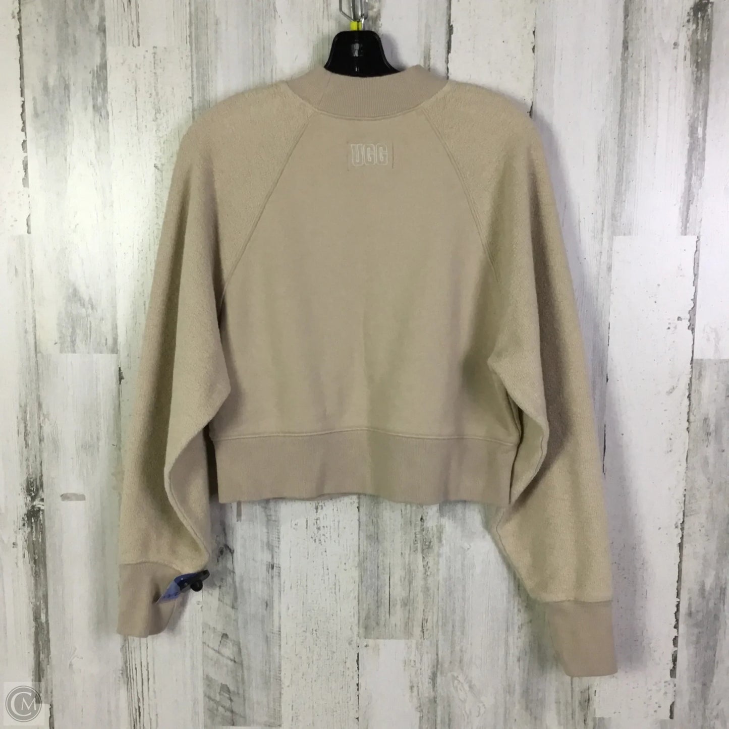 Sweatshirt Designer By Ugg In Taupe, Size: L