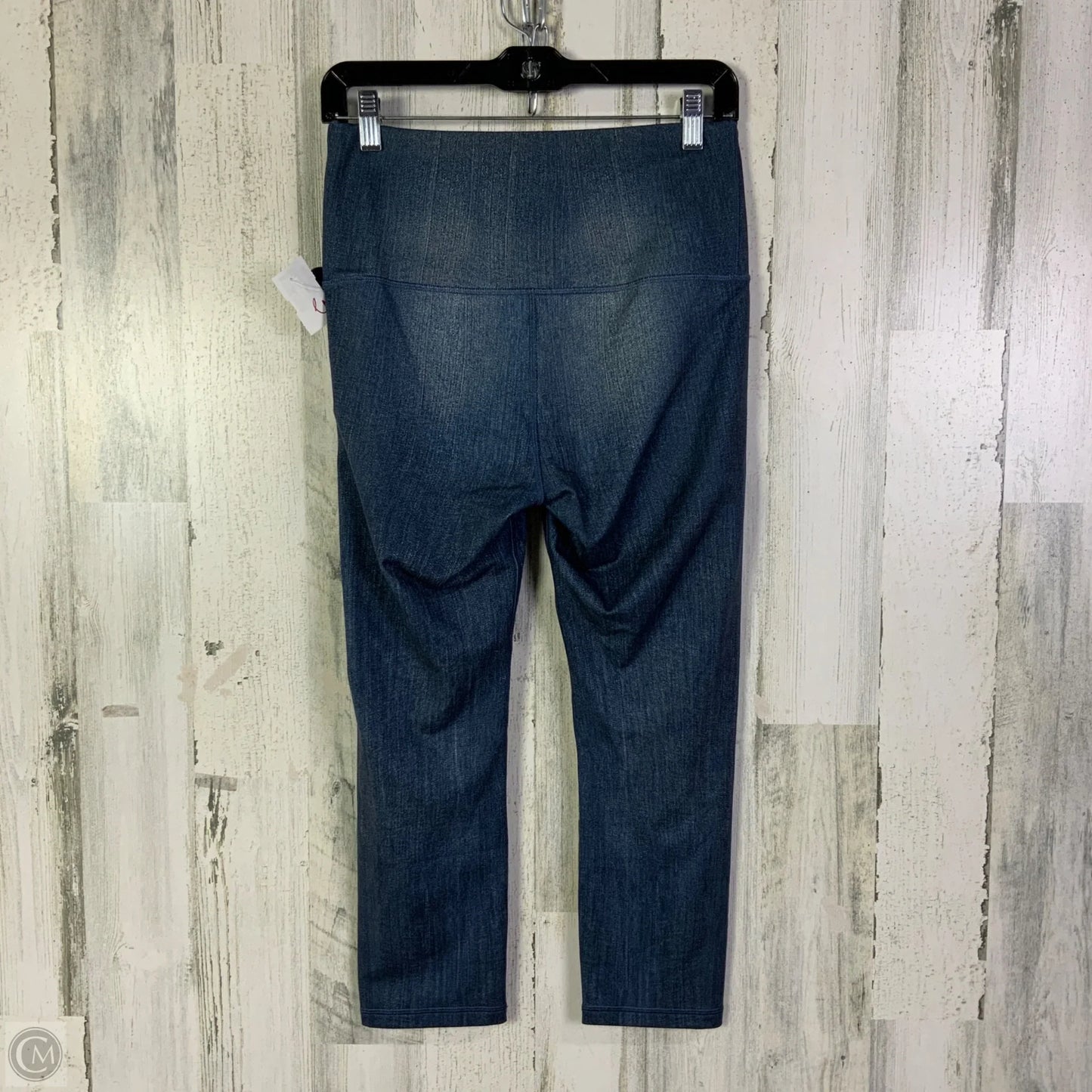 Athletic Leggings By The North Face In Blue Denim, Size: M