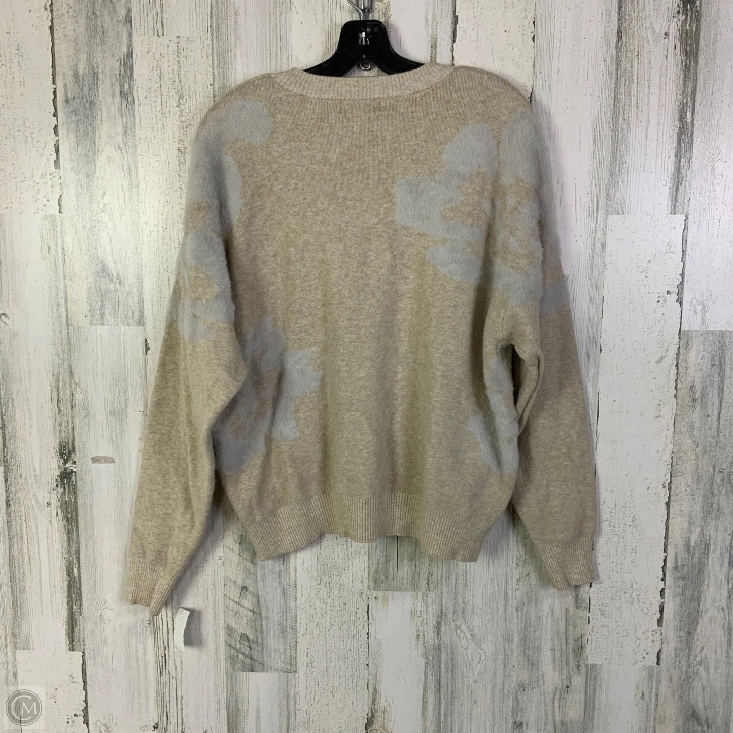 Sweater By Clothes Mentor In Beige, Size: Xl