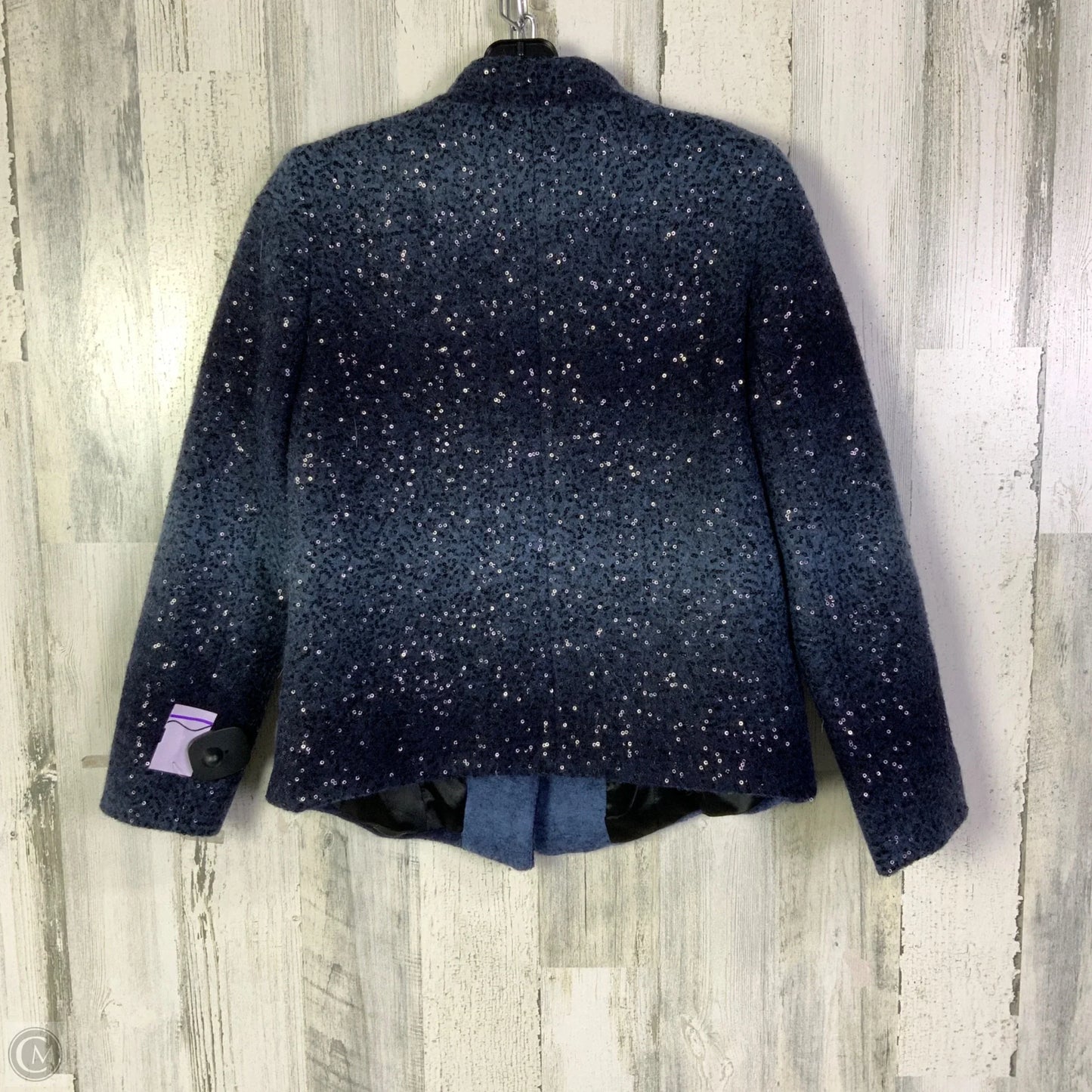 Blazer Designer By Milly In Navy, Size: S