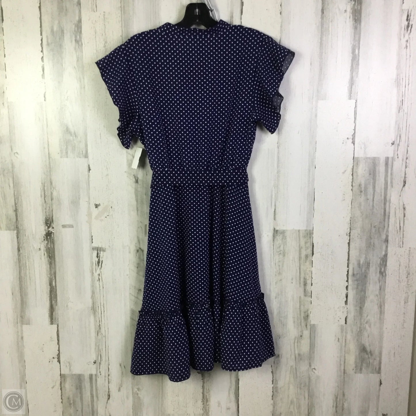 Dress Casual Short By Shein In Blue & White, Size: S