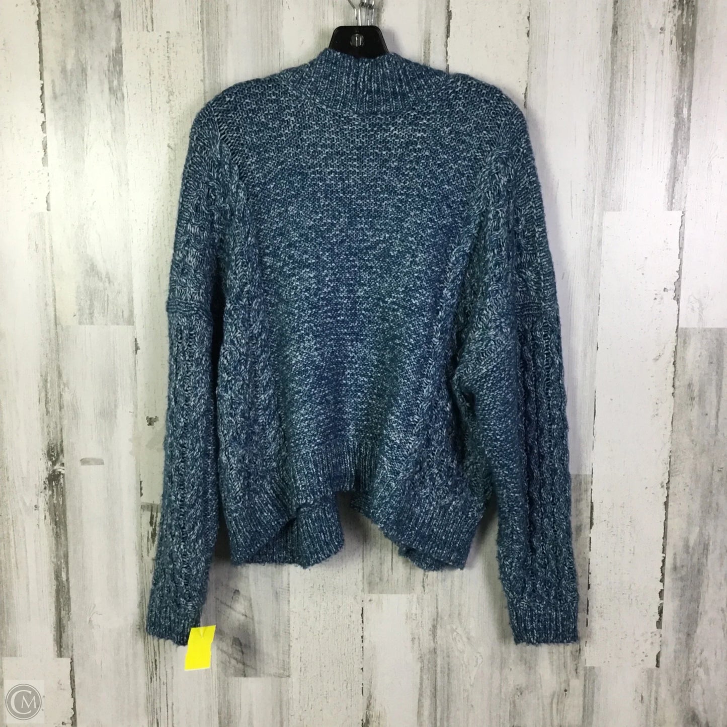Sweater Cardigan By Cabi In Blue, Size: M
