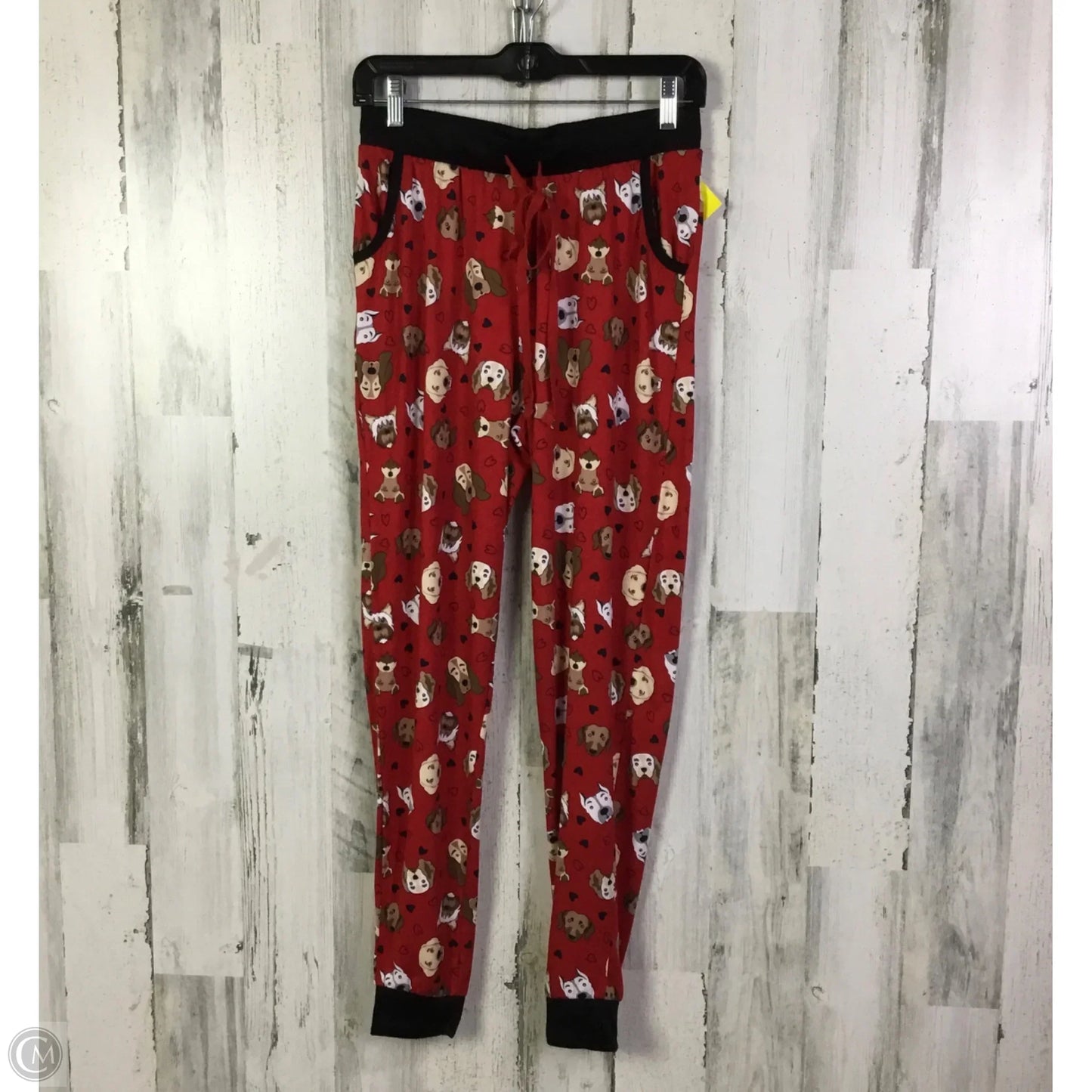Pajama Pants By Pillow Talk In Red, Size: L