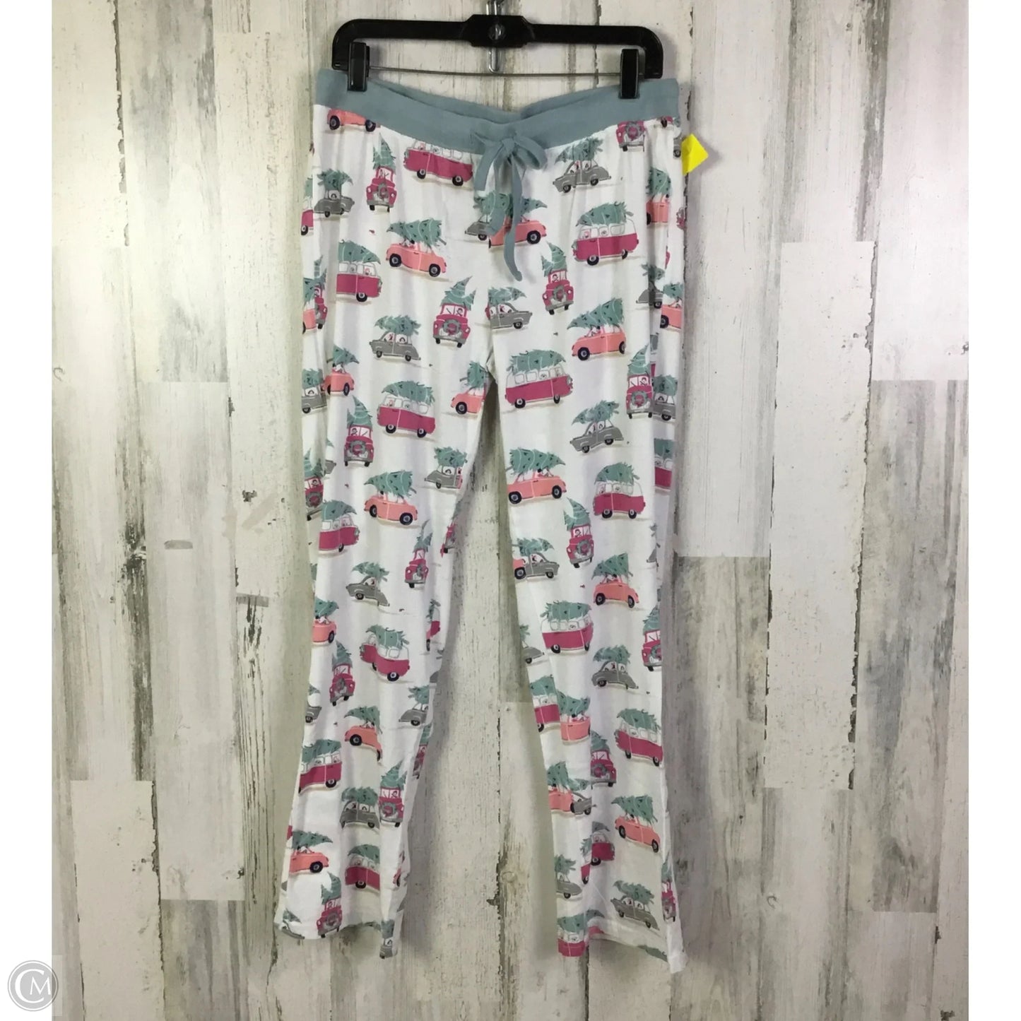Pajama Pants By Clothes Mentor In White, Size: L