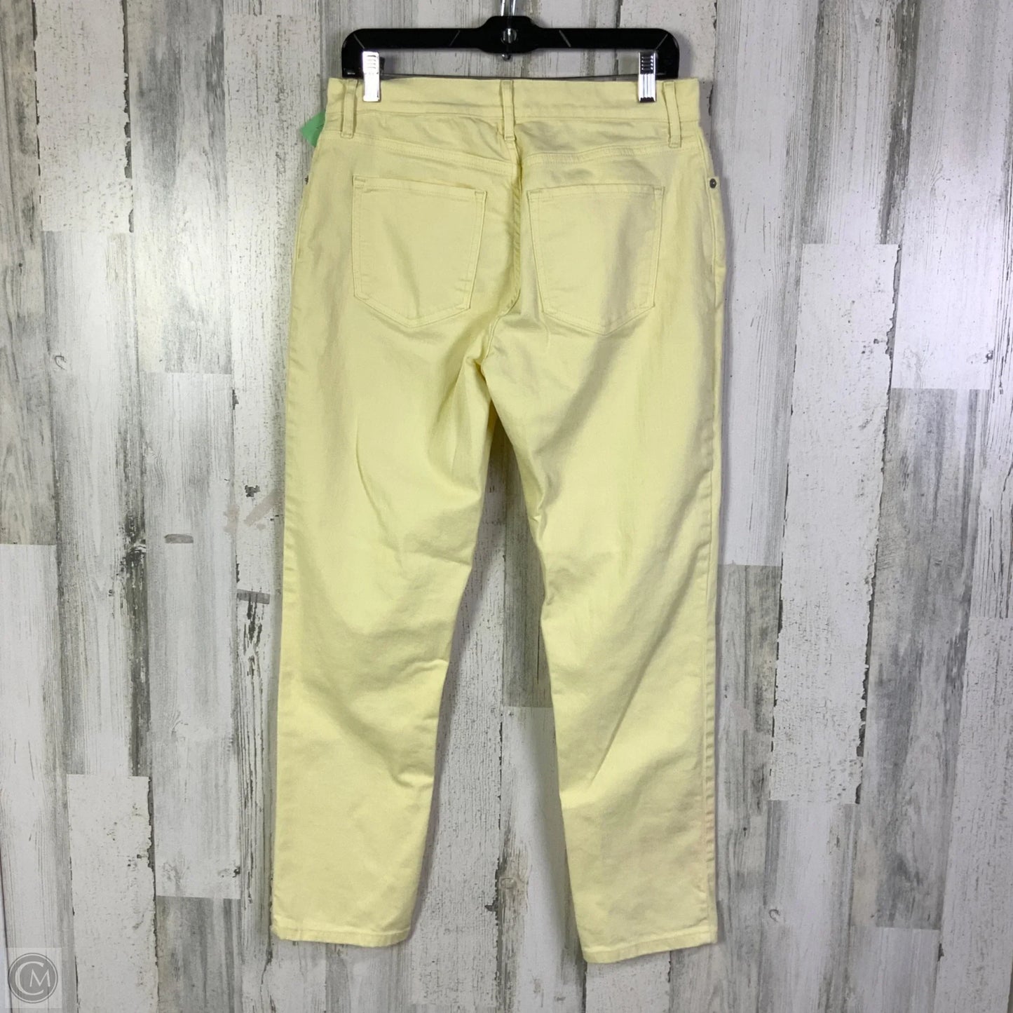 Jeans Boyfriend By Banana Republic In Yellow, Size: 8