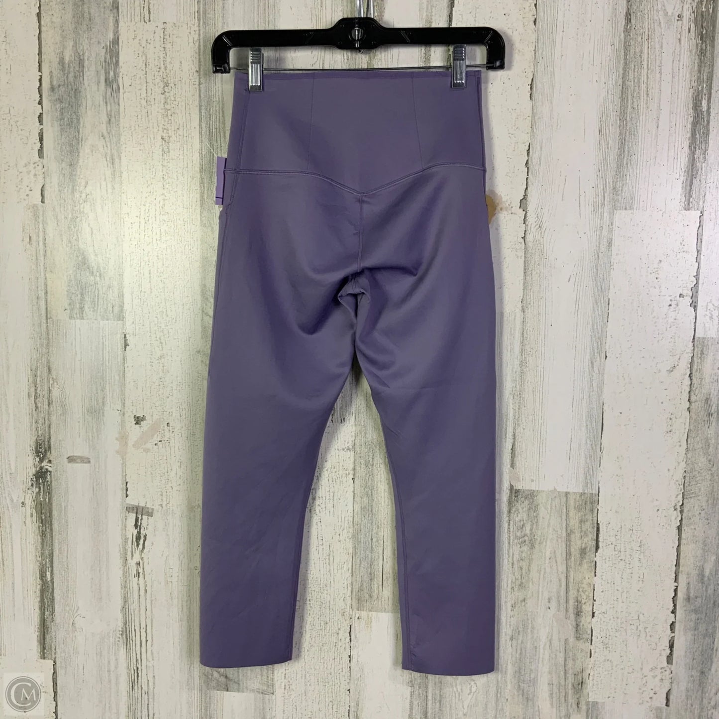 Athletic Leggings Capris By Nike Apparel In Purple, Size: S
