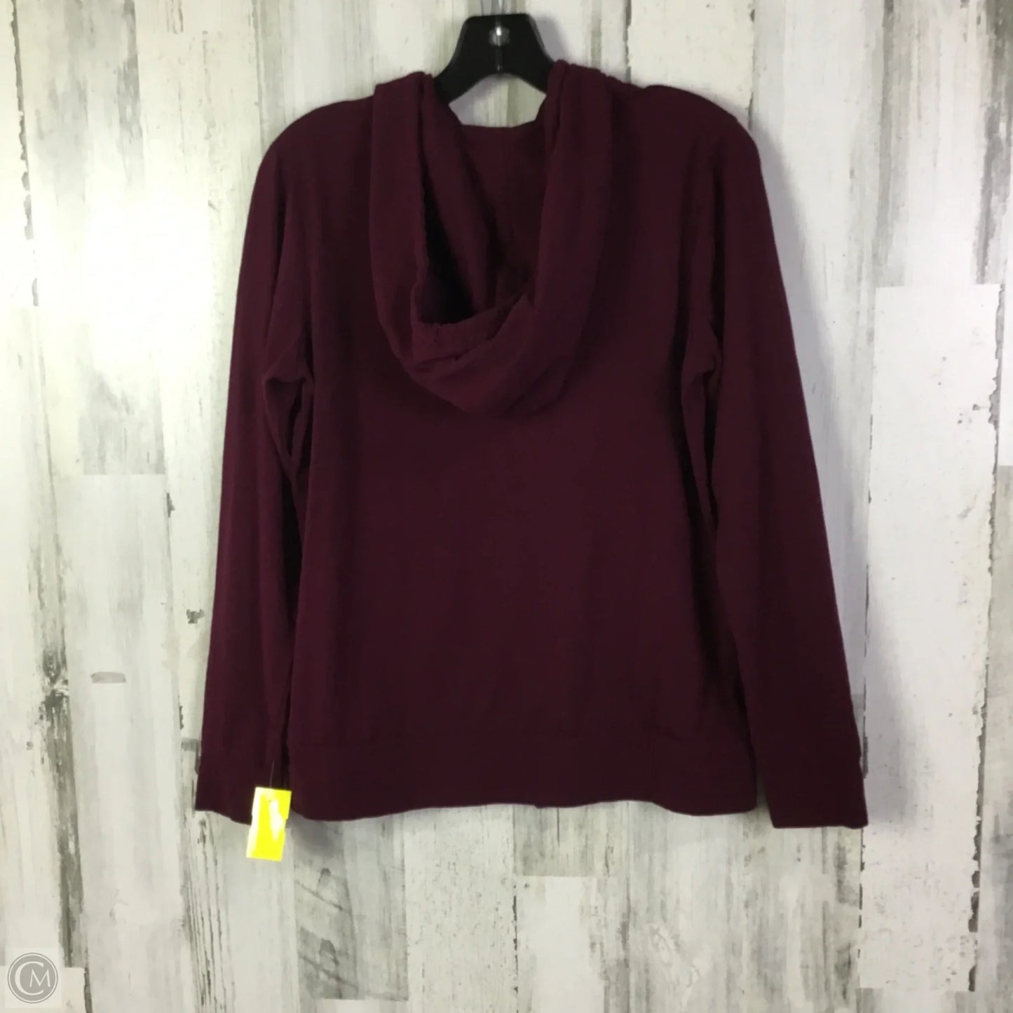 Athletic Jacket By Clothes Mentor In Maroon, Size: M