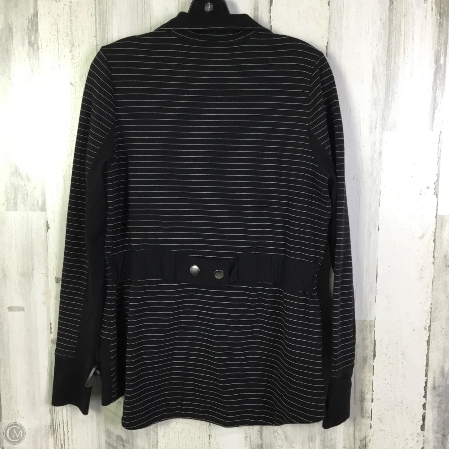 Jacket Other By Cabi In Black & White, Size: M