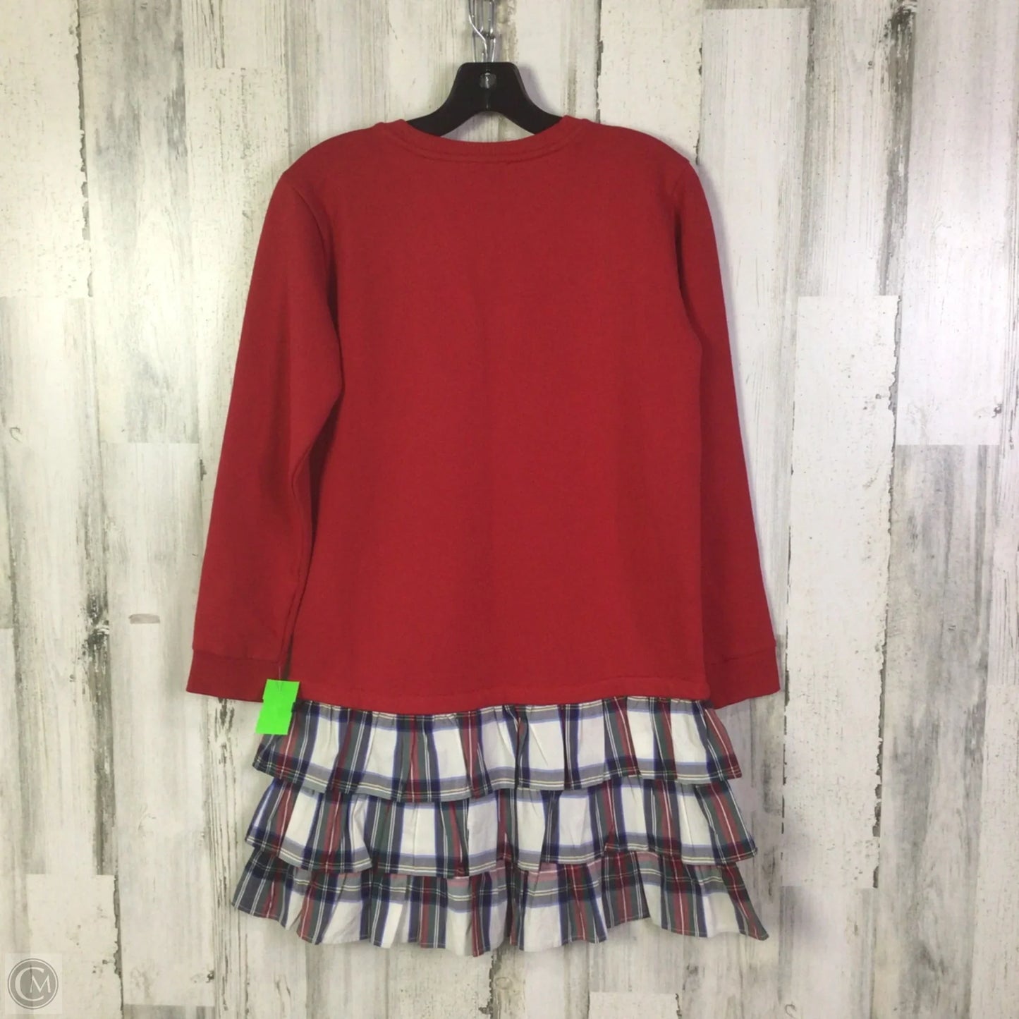 Tunic Long Sleeve By Vineyard Vines In Red, Size: L
