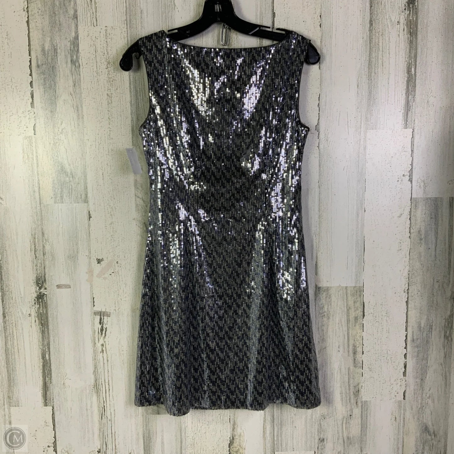 Dress Party Short By White House Black Market In Silver, Size: Xs