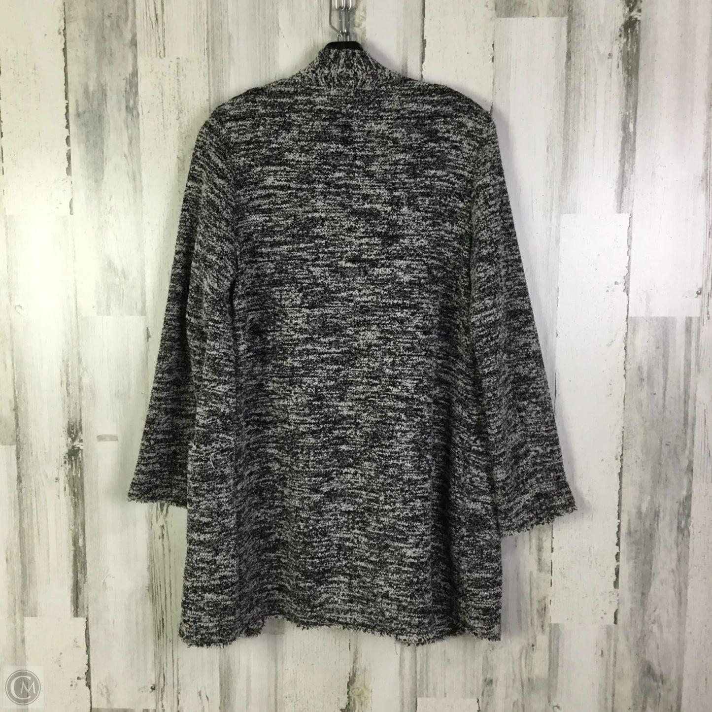 Sweater Cardigan By Max Studio In Black & White, Size: S