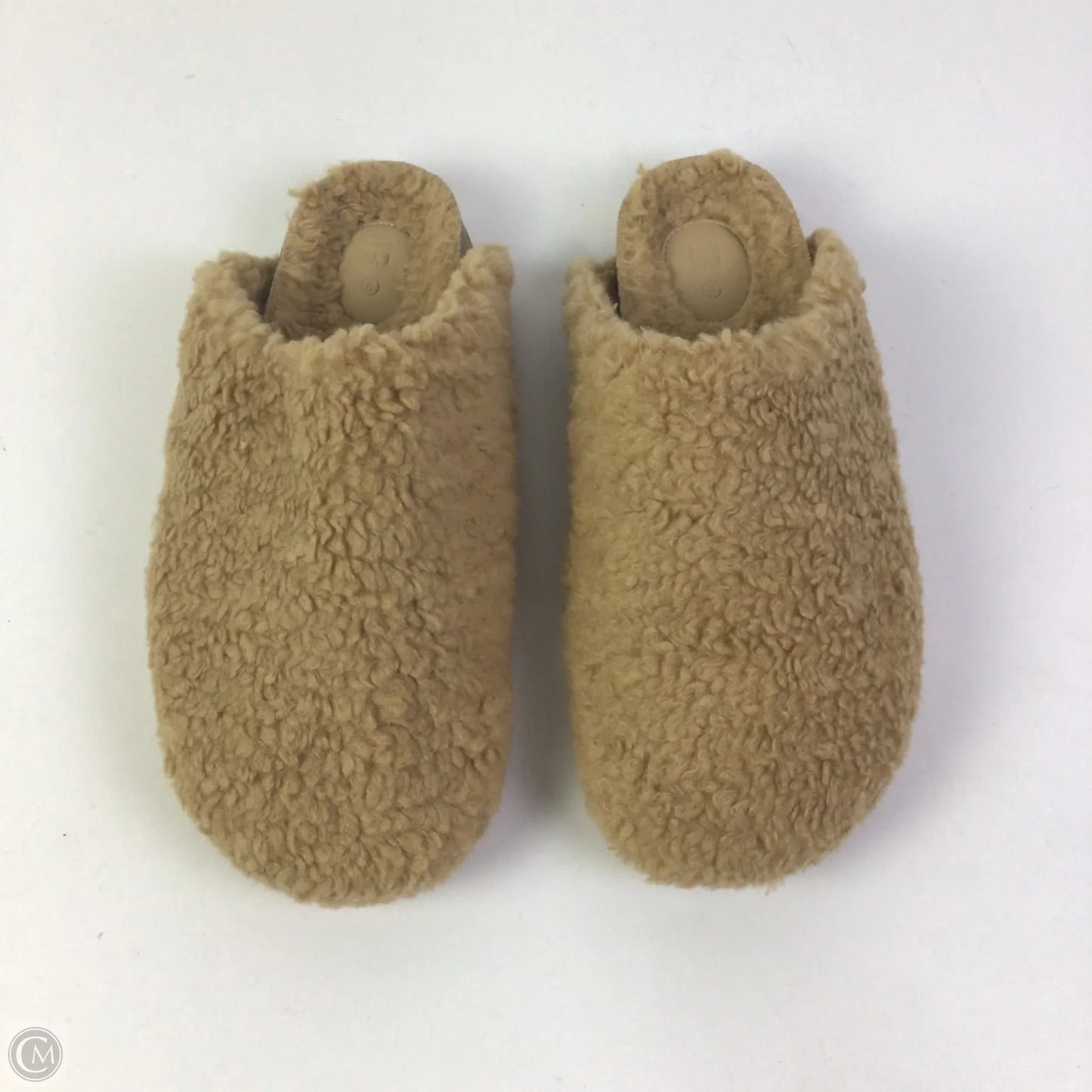 Slippers By Clothes Mentor In Brown, Size: 9