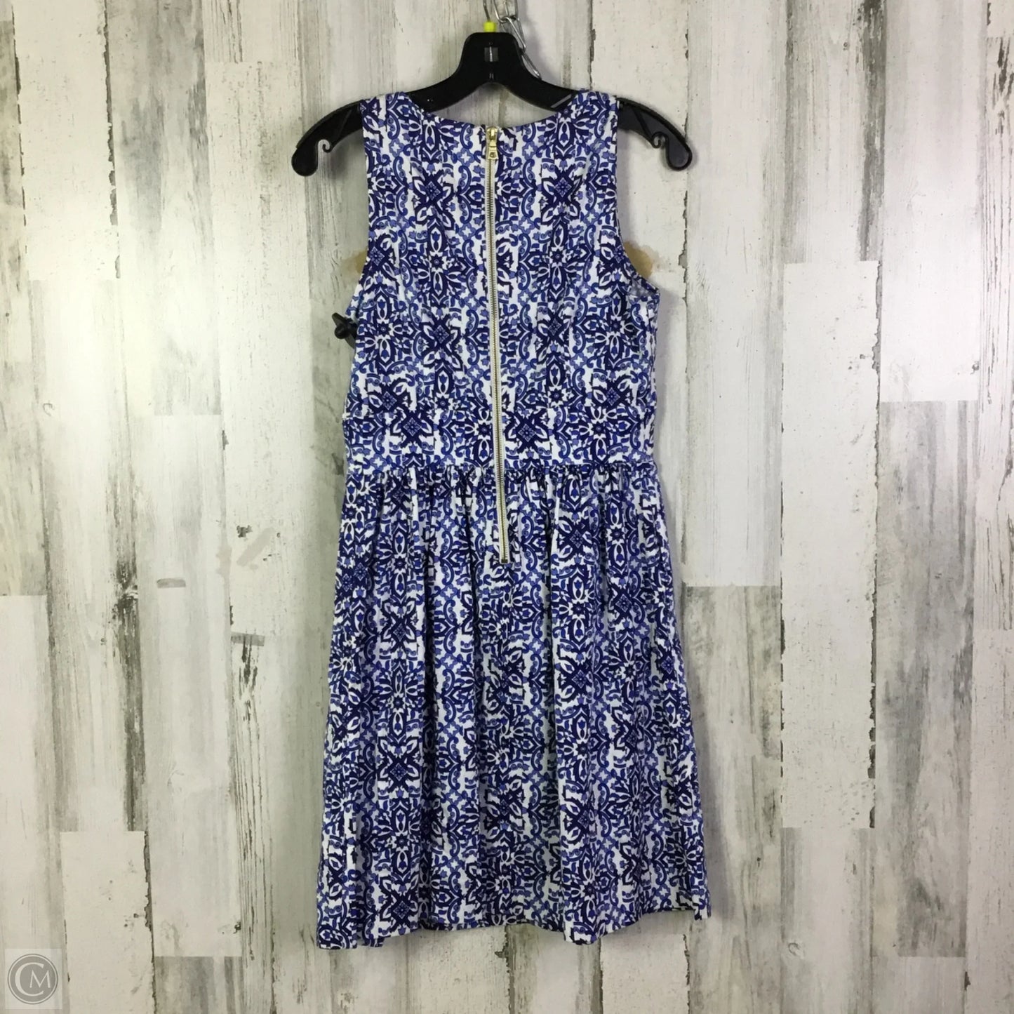Dress Designer By Milly In Blue & White, Size: S