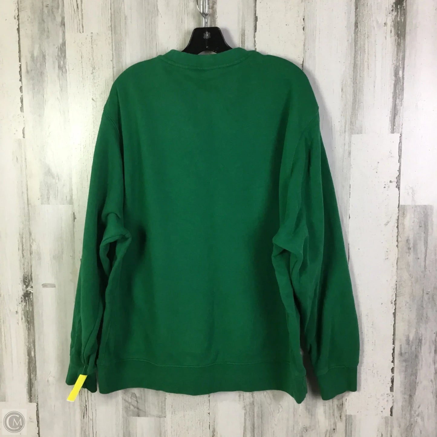 Athletic Sweatshirt Crewneck By Nike Apparel In Green, Size: Xxl