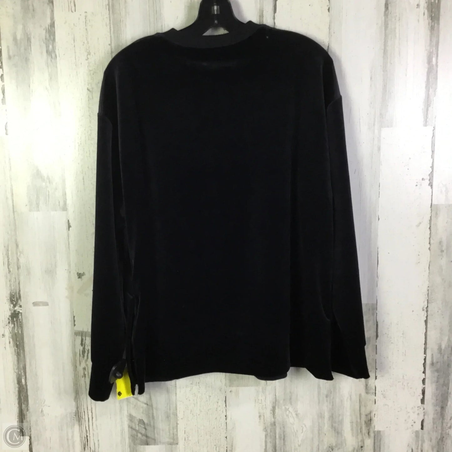 Athletic Sweatshirt Crewneck By Athleta In Black, Size: L
