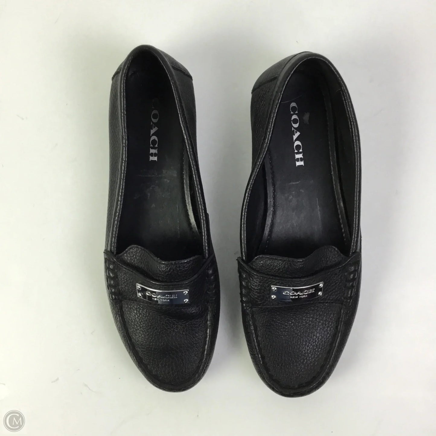 Shoes Designer By Coach In Black, Size: 8