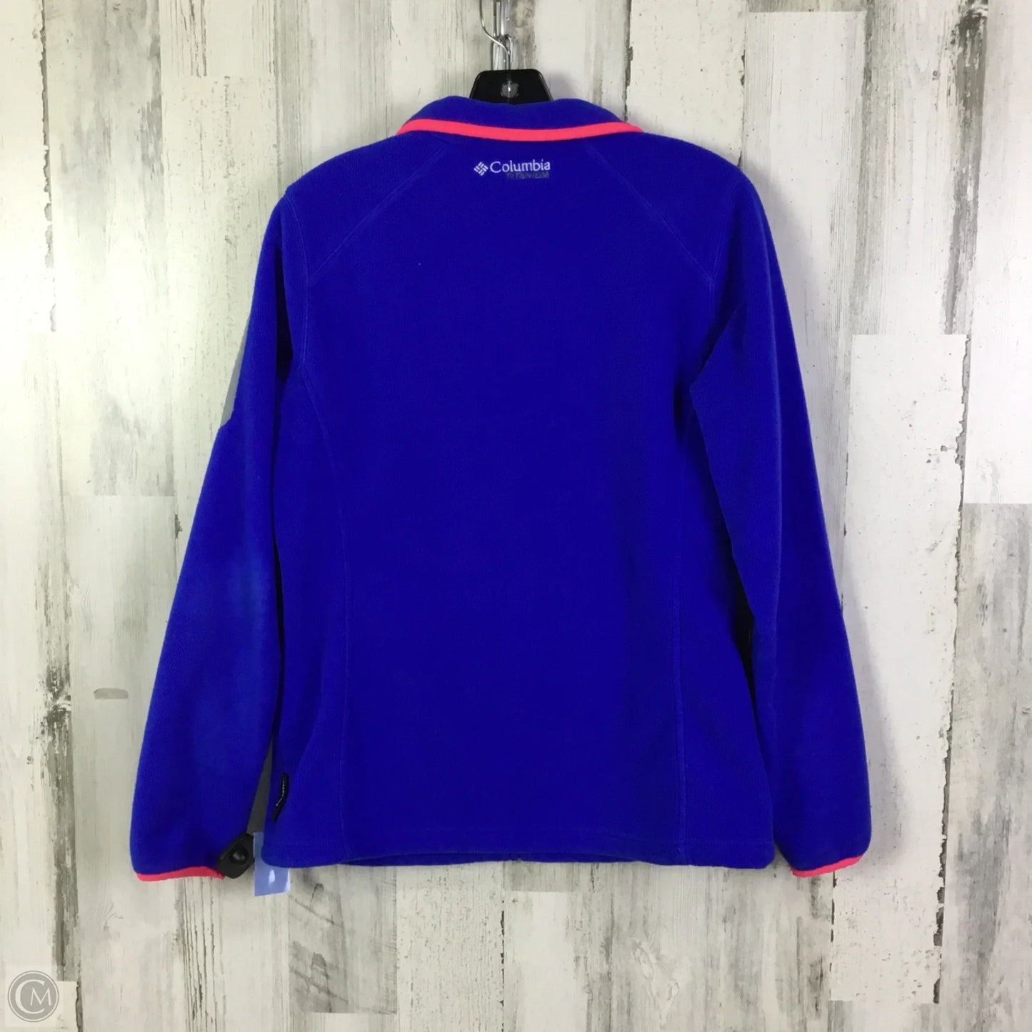 Athletic Jacket By Columbia In Blue, Size: M