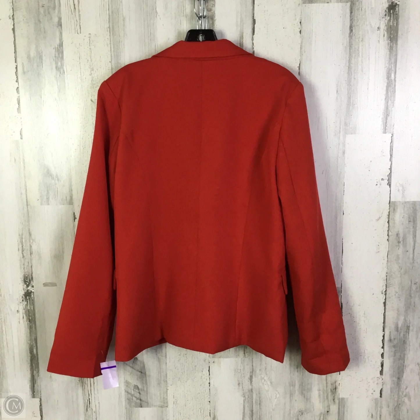 Blazer By Clothes Mentor In Red, Size: L