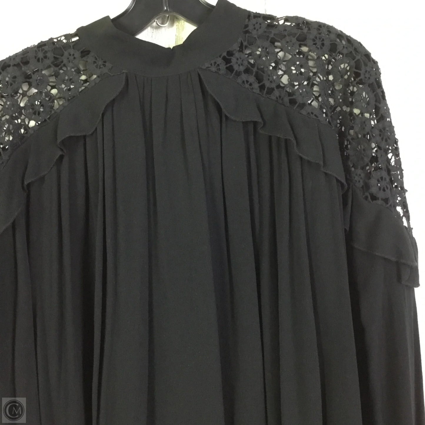 Top Long Sleeve By Free People In Black, Size: S