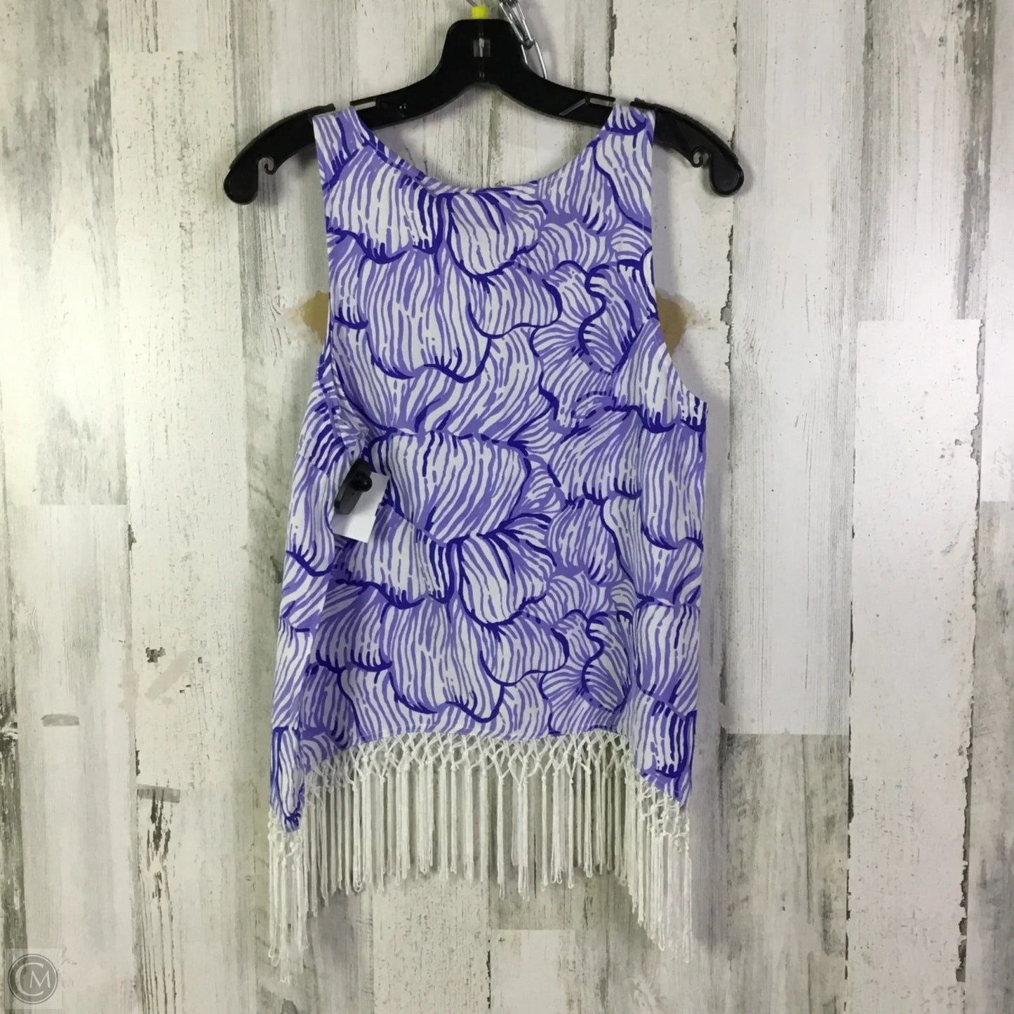 Shorts Designer By Lilly Pulitzer In Blue & White, Size: S