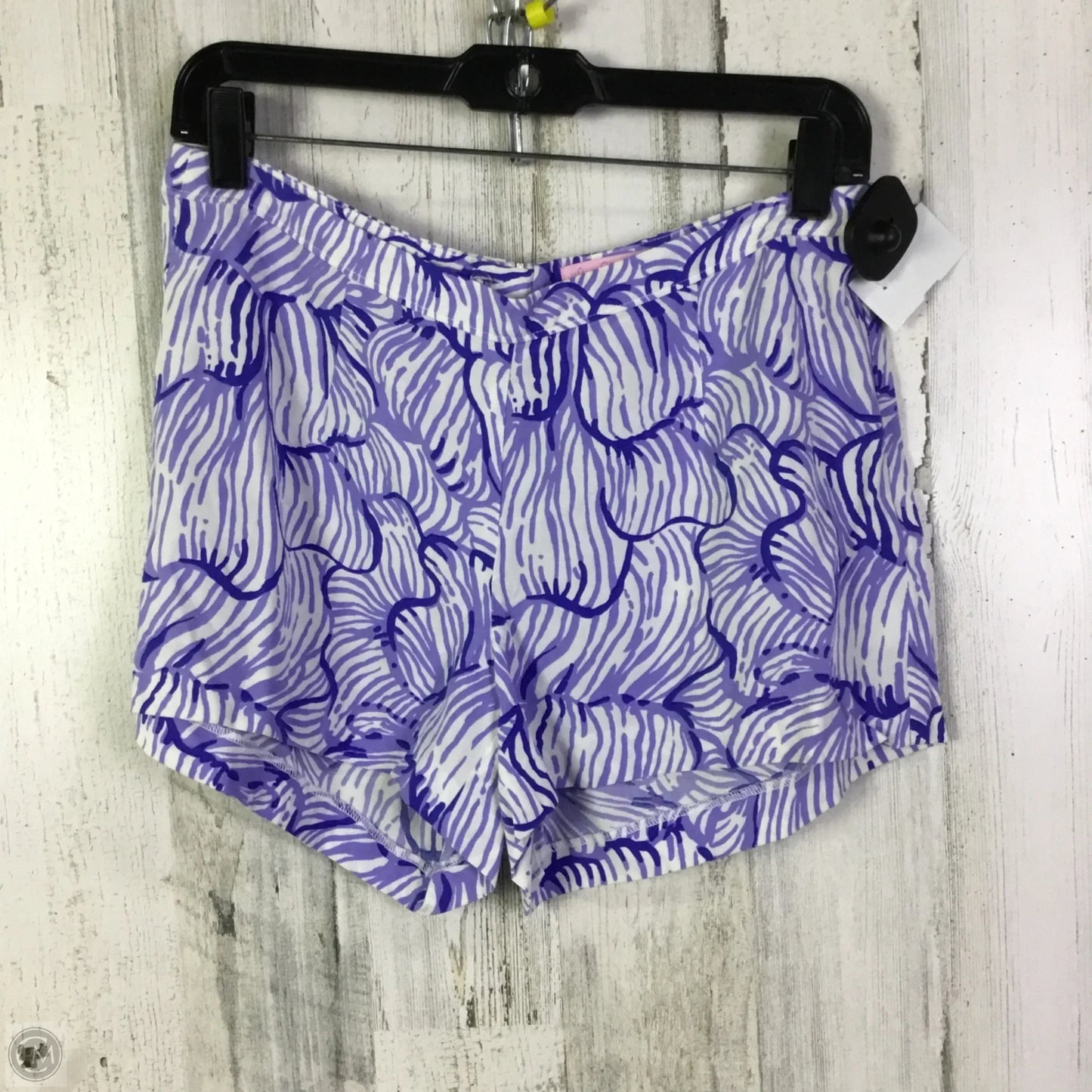 Shorts Designer By Lilly Pulitzer In Blue & White, Size: S