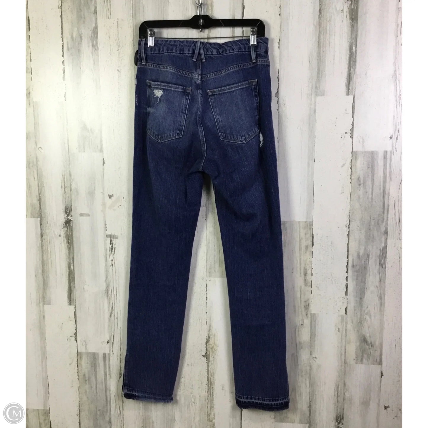 Jeans Boot Cut By Good American In Blue Denim, Size: 2