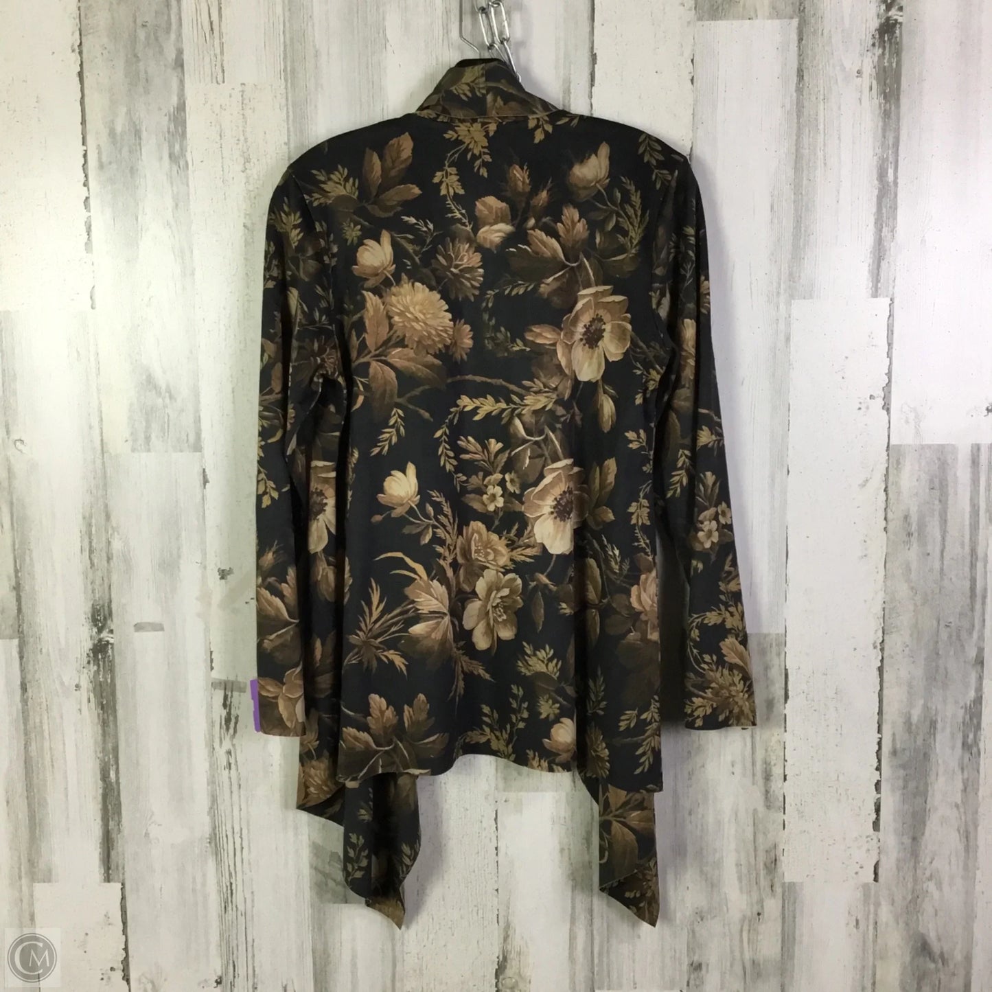 Cardigan By Soft Surroundings In Black & Brown, Size: S