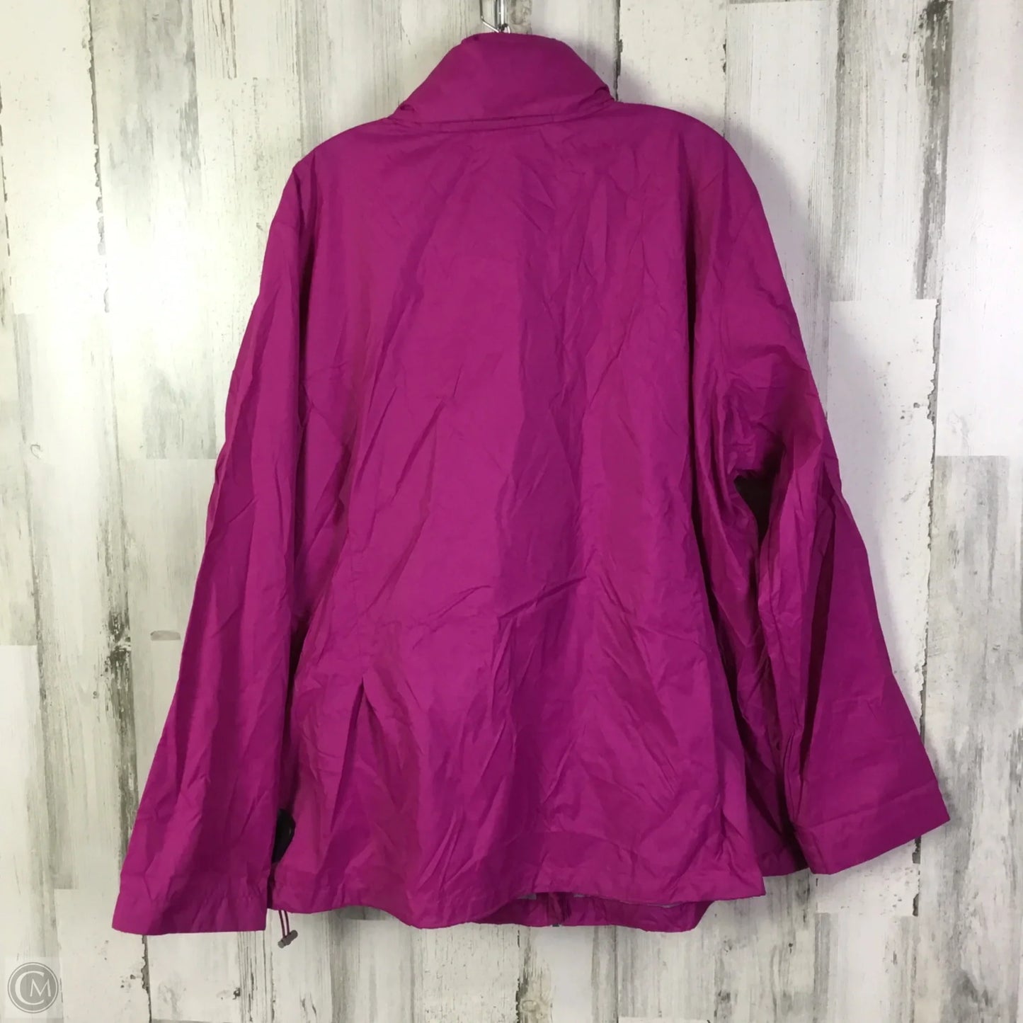 Jacket Windbreaker By Columbia In Pink, Size: 3x