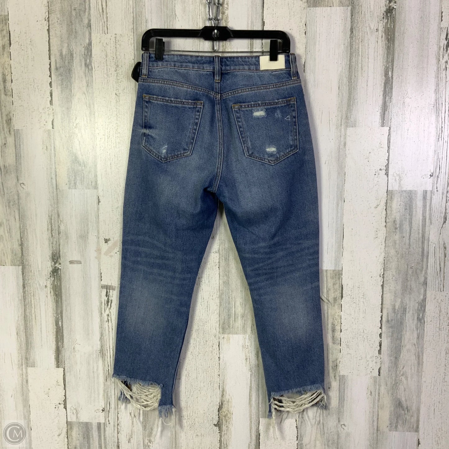 Jeans Straight By Hidden In Blue Denim, Size: 4