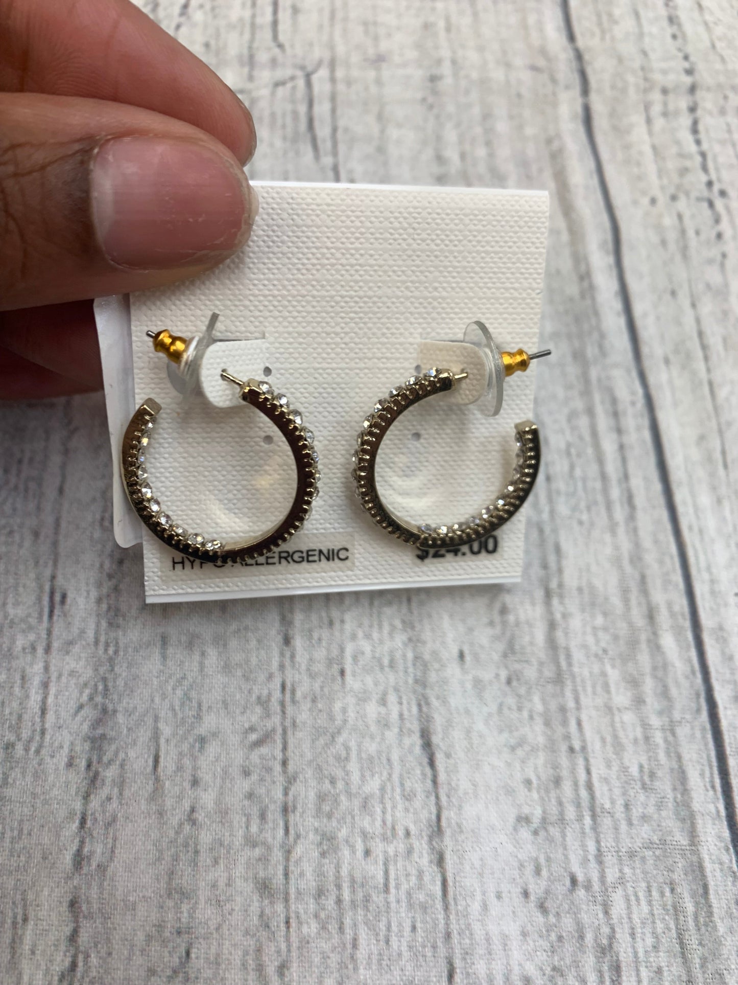 Earrings Hoop By Clothes Mentor Size: 0